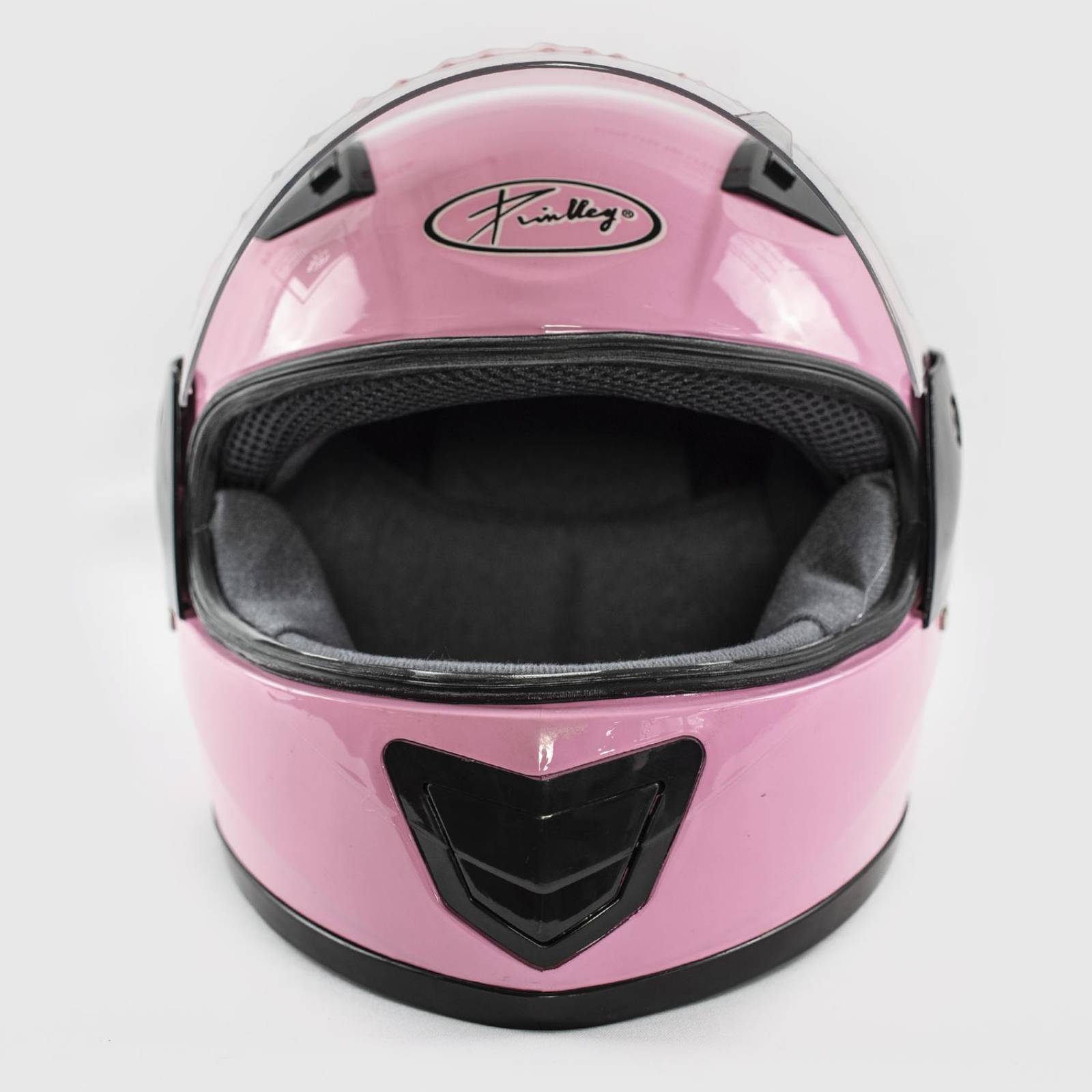 Casco Moto Niña Infantil ABS Talla S Rosa Kinlley 