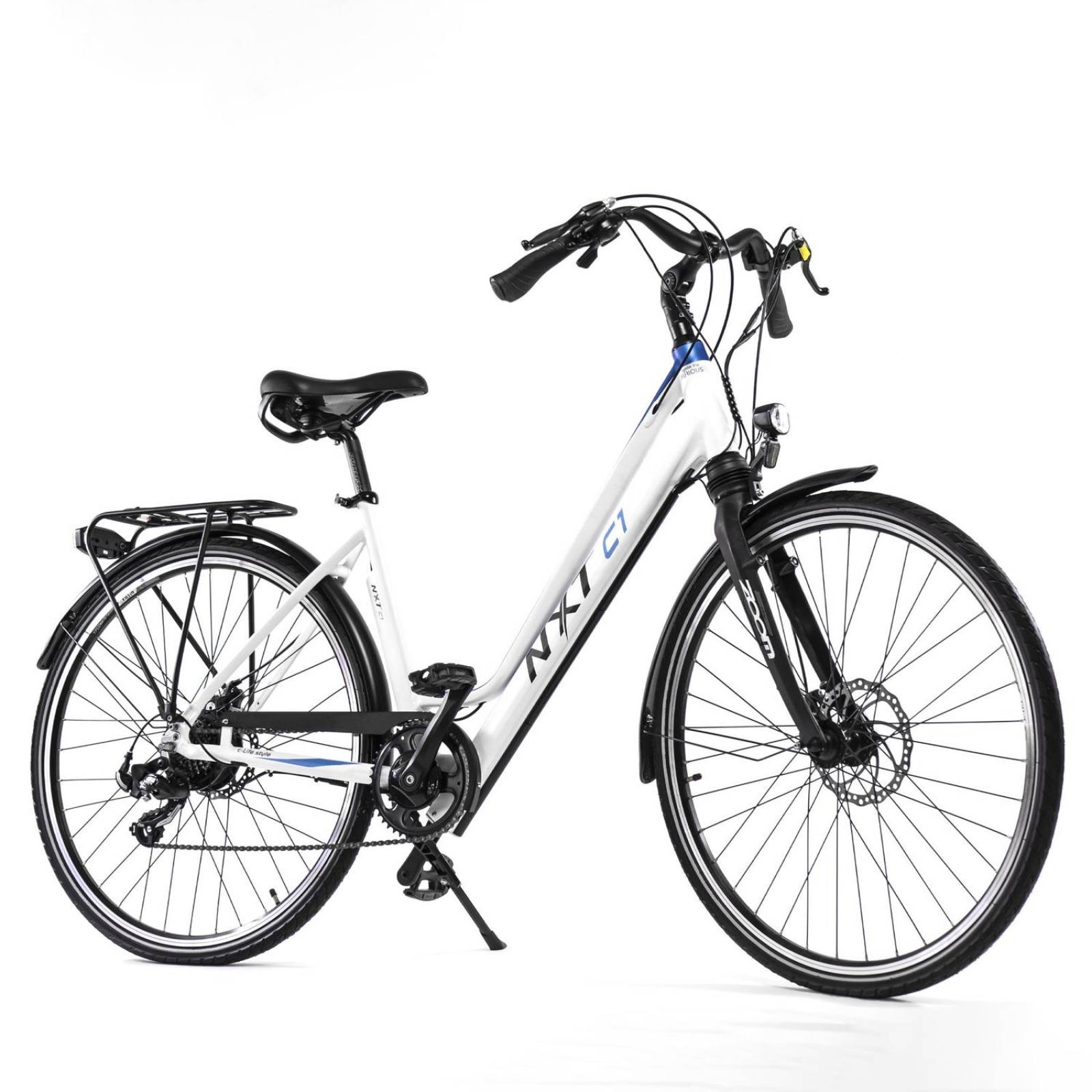 Bicicleta Urbana Mujer Rodada 700 Eléctrica C1 7 Pasos NXT 