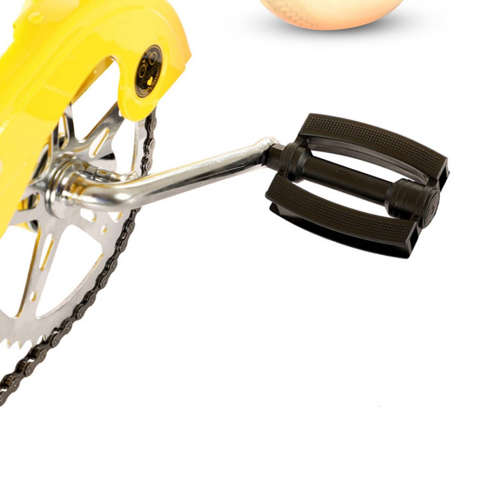 Bicicleta Urbana Vintage Retro R26 Tulum Amarilla Turbo 