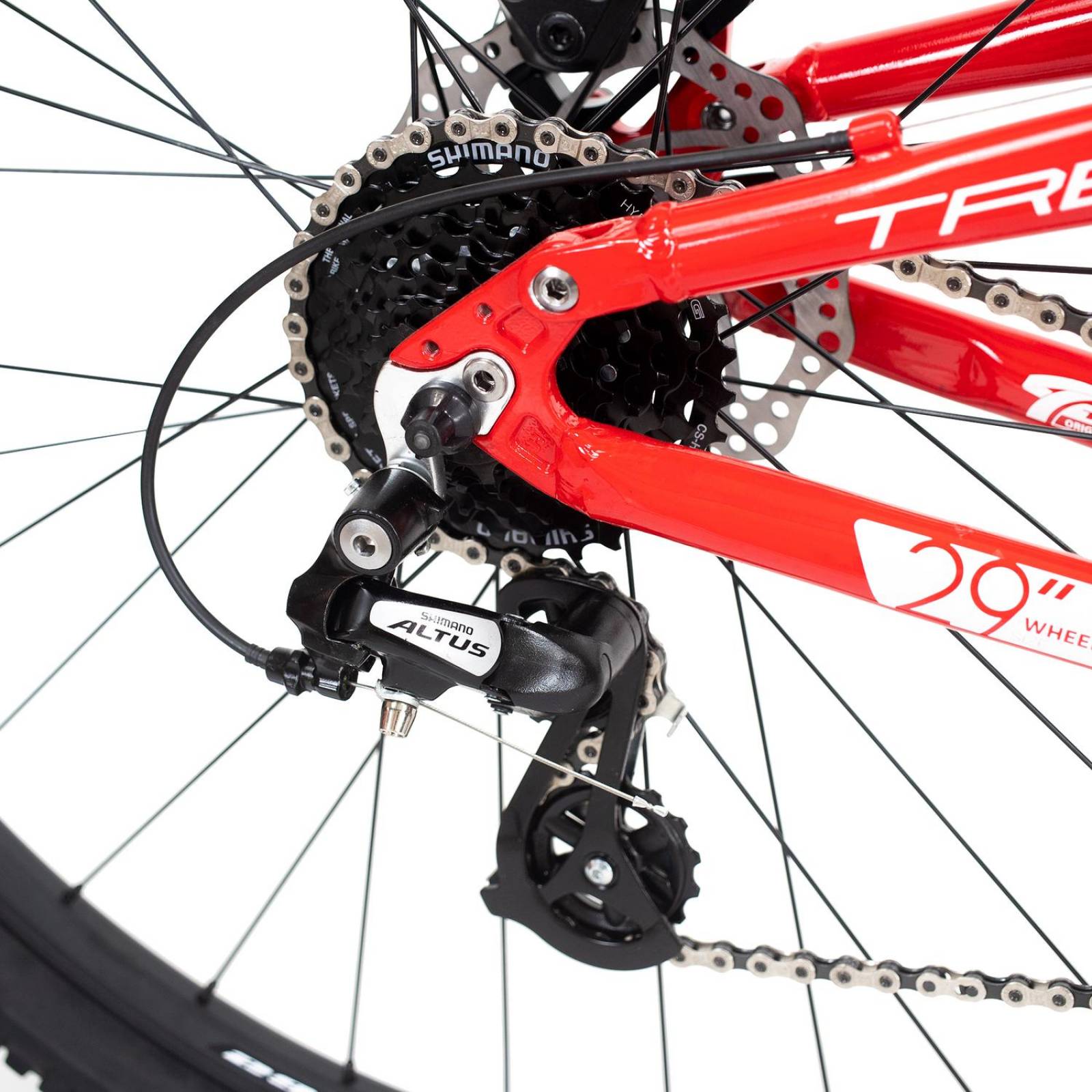 Bicicleta Rodada 29 Montaña SX 9.3 Rojo Turbo 