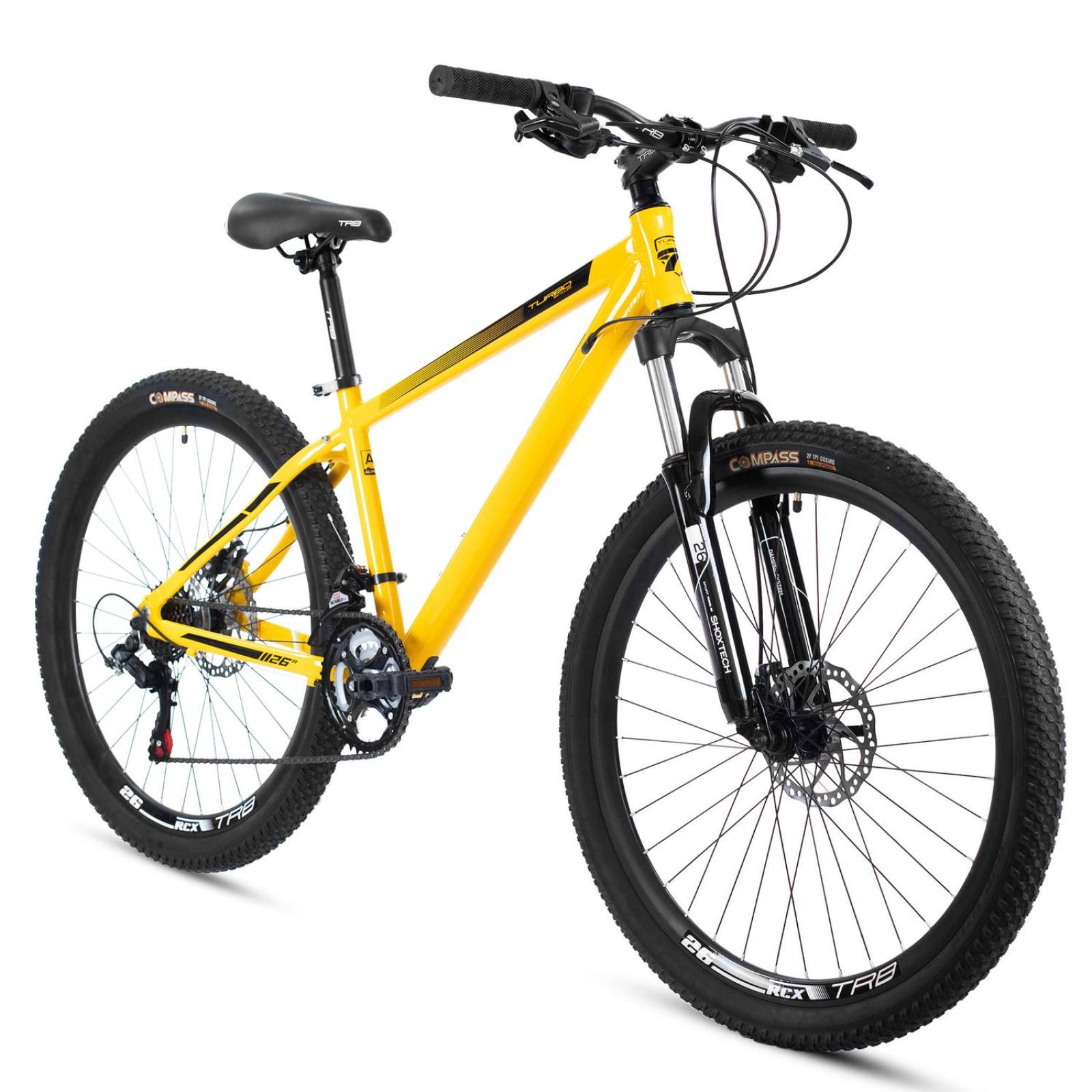 Bicicleta Montaña R26 21 Velocidades Deimos Amarillo Turbo 