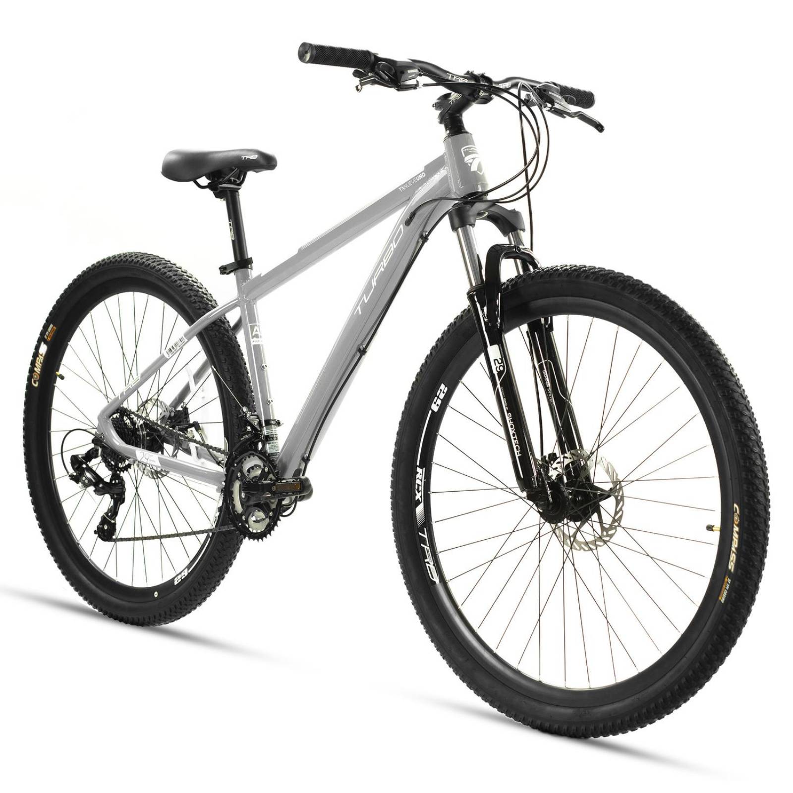 Bicicleta Rodada 29 Montaña TX 9.1 Talla M Gris Turbo 