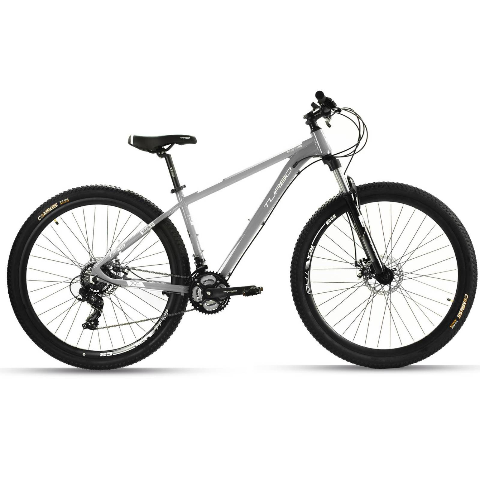 Bicicleta Rodada 29 Montaña TX 9.1 Talla M Gris Turbo 