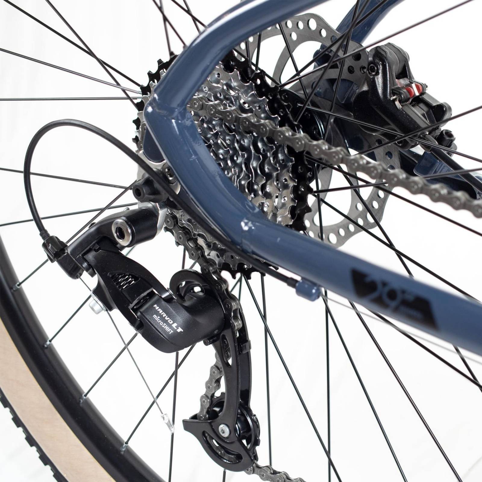 Bicicleta de Montaña R29 TX 9.5 Talla Grande Gris Turbo 