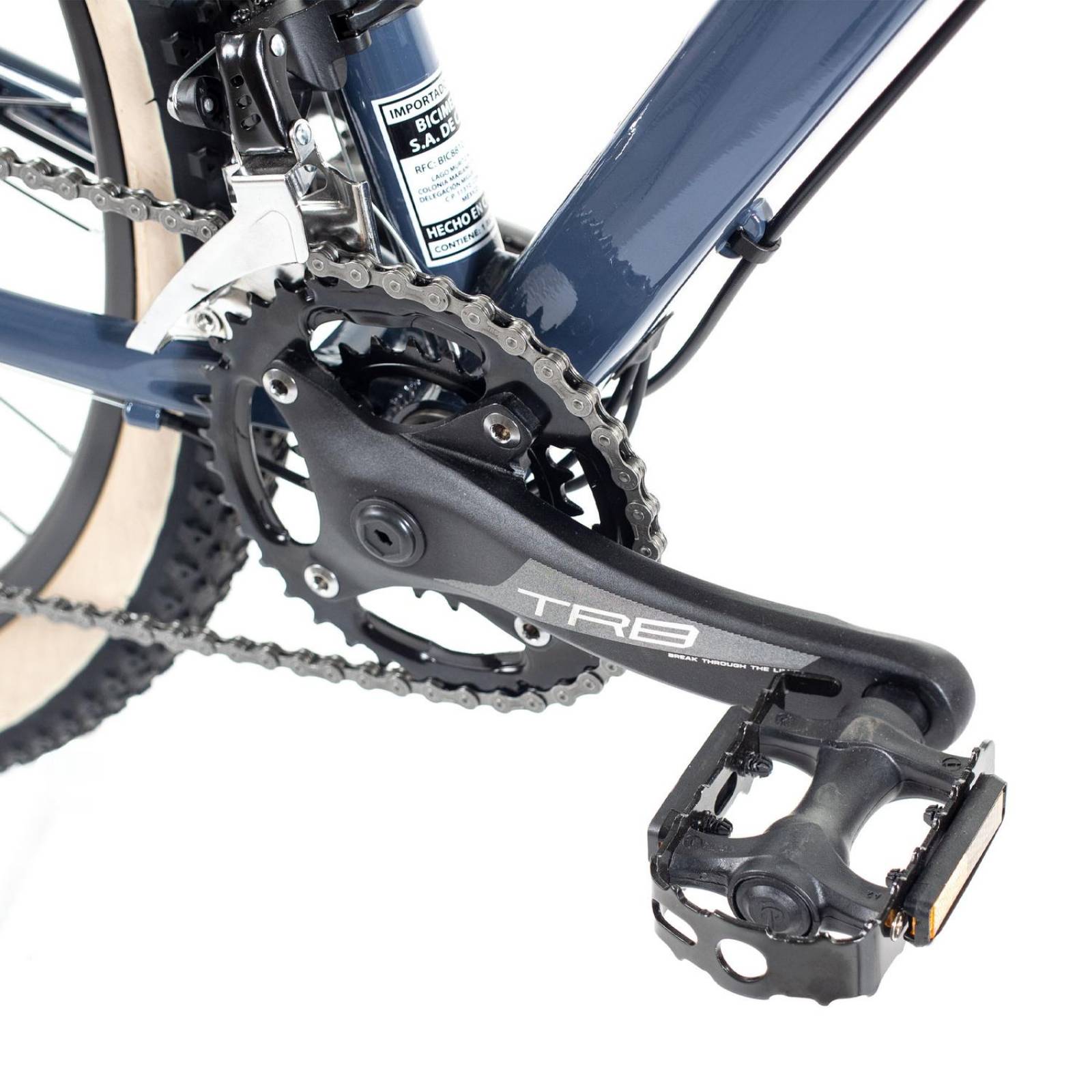 Bicicleta de Montaña R29 TX 9.5 Talla Grande Gris Turbo 