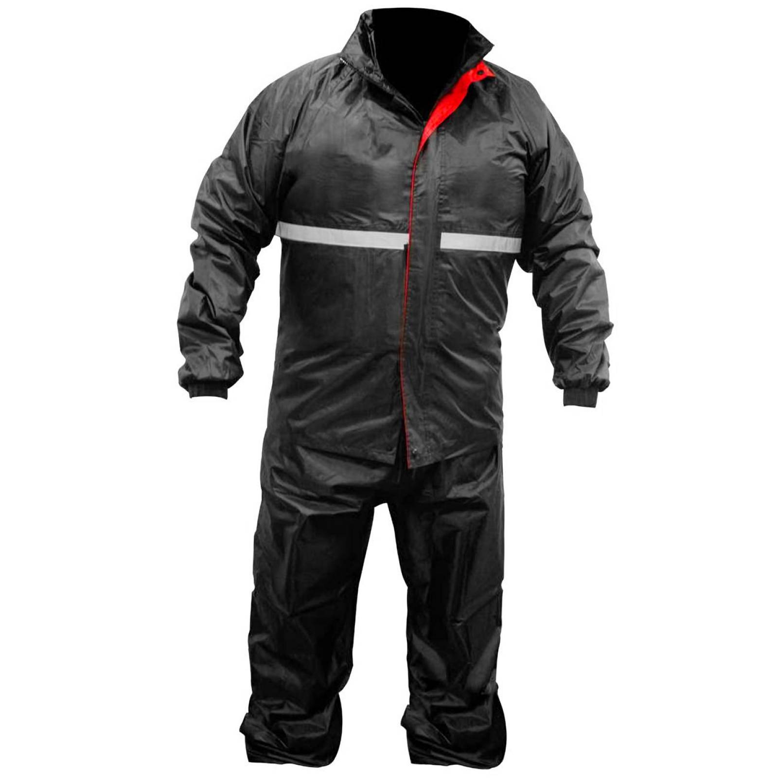 Impermeable 2 Piezas Negro Xg 