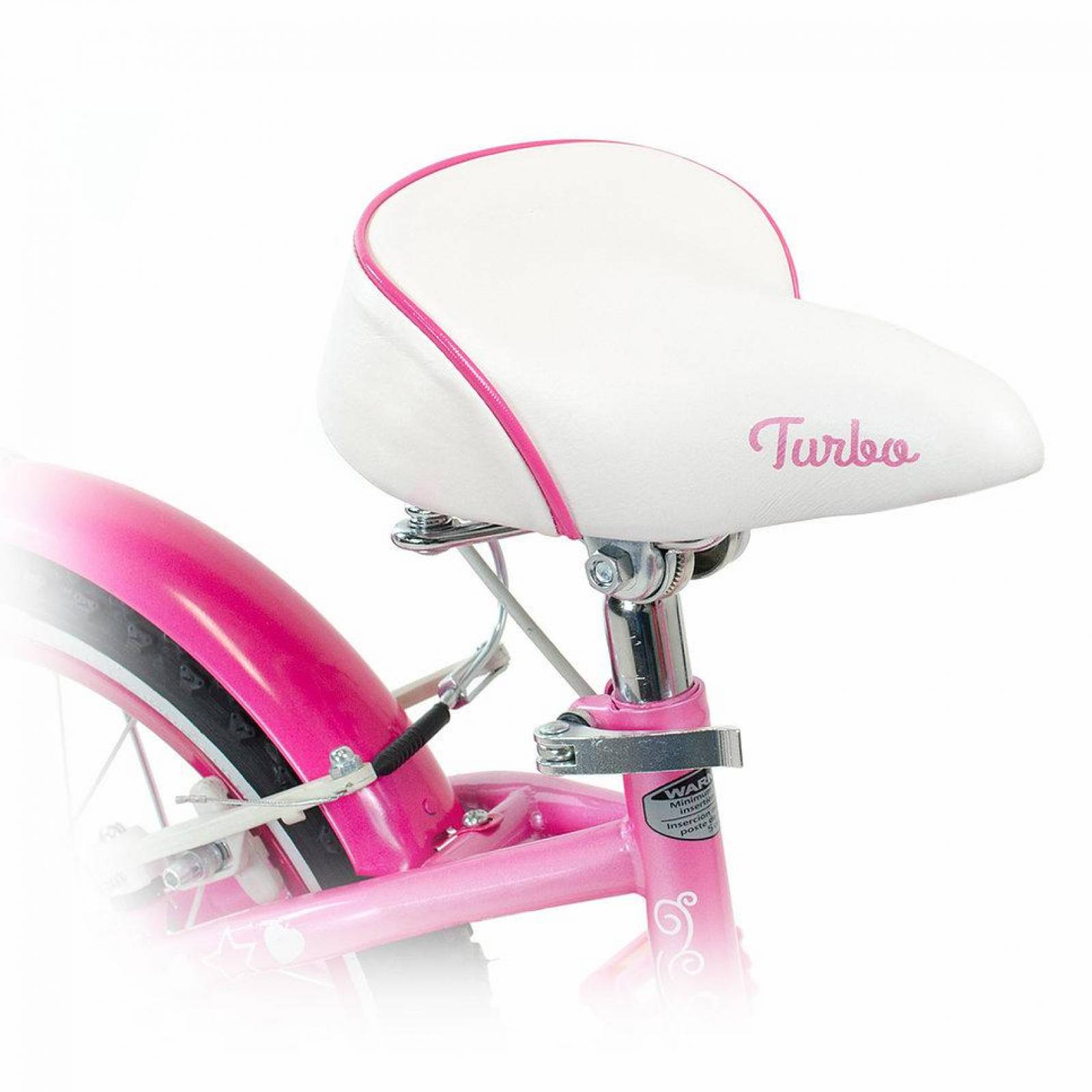 Bicicleta Rodada 16 Infantil Little Princess Two Rosa 