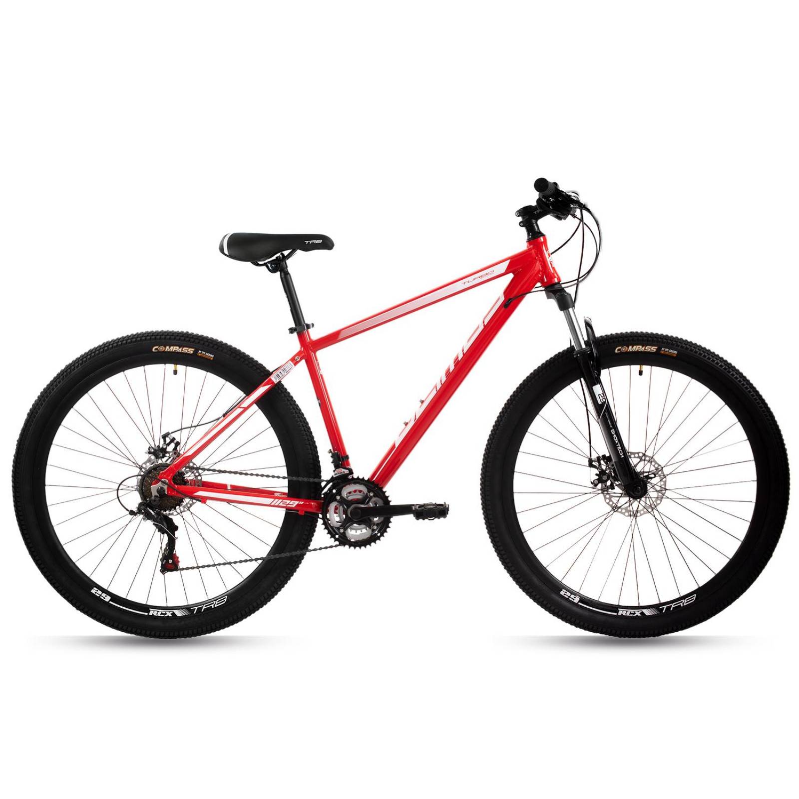 Bicicleta Montaña R29 Turbo Deimos Aluminio Roja 