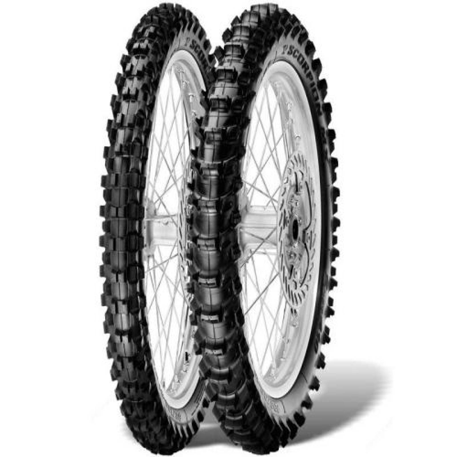 Llanta 70/100-19 para moto tubeless 42M Scorpion MX Pirelli 