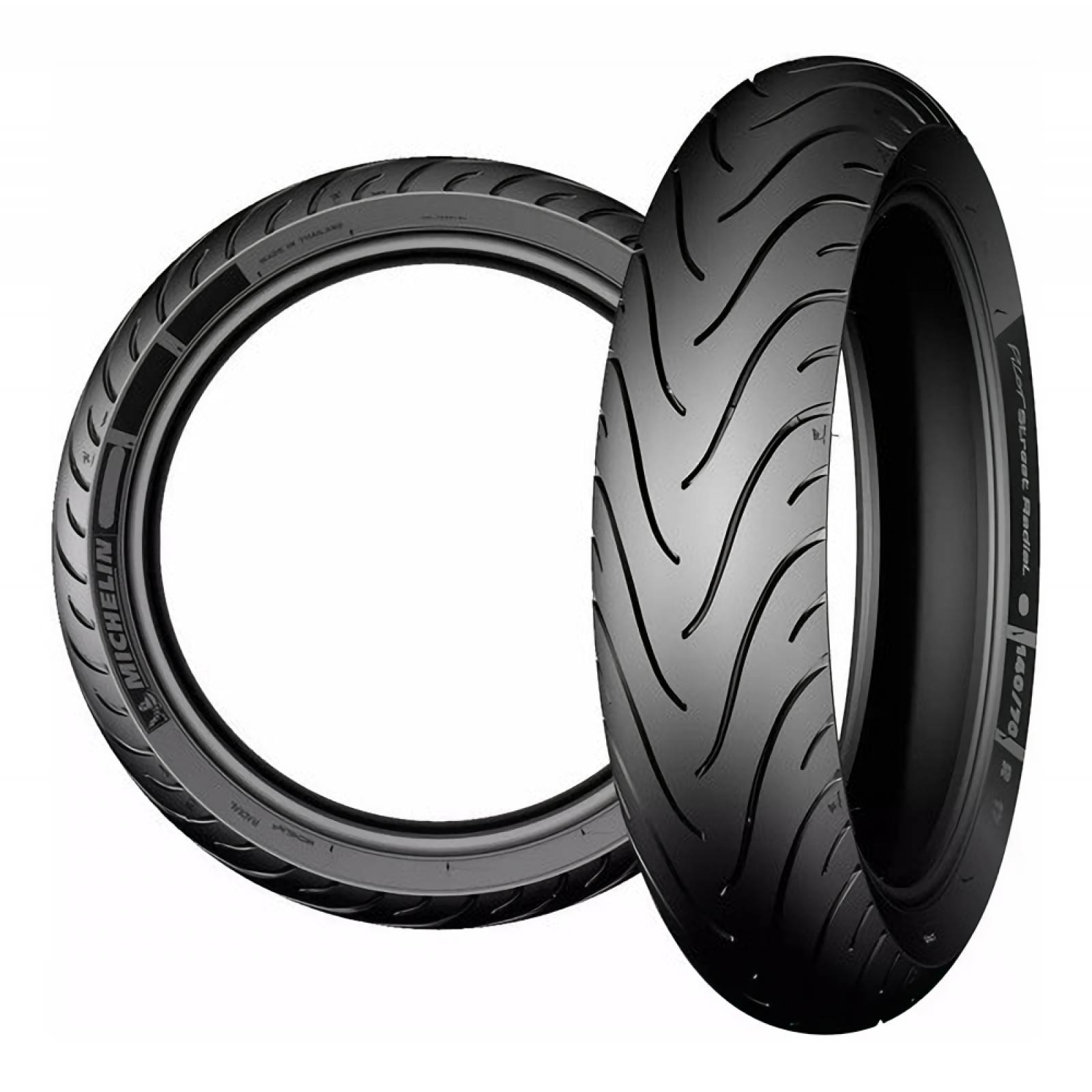 Llanta 140/70-17 para moto tubeless 66S Pilot Street 2 Michelin 