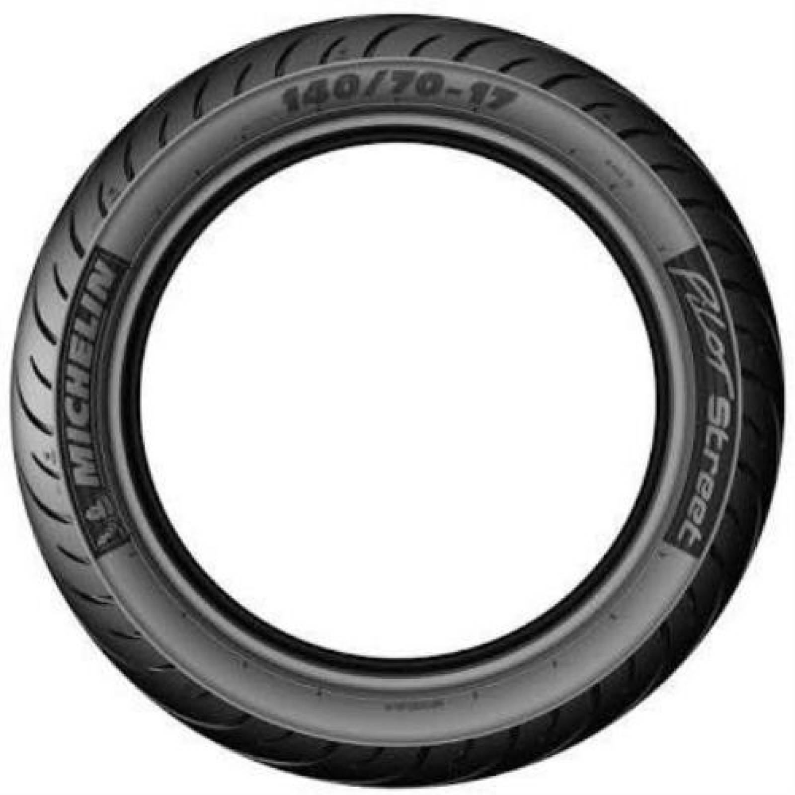 Llanta 140/70-17 para moto tubeless 66S Pilot Street 2 Michelin 