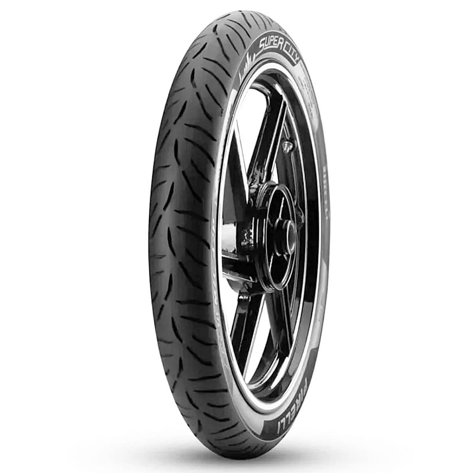 Llanta 90/90-18 para moto uso con camara 51P Super city Pirelli 
