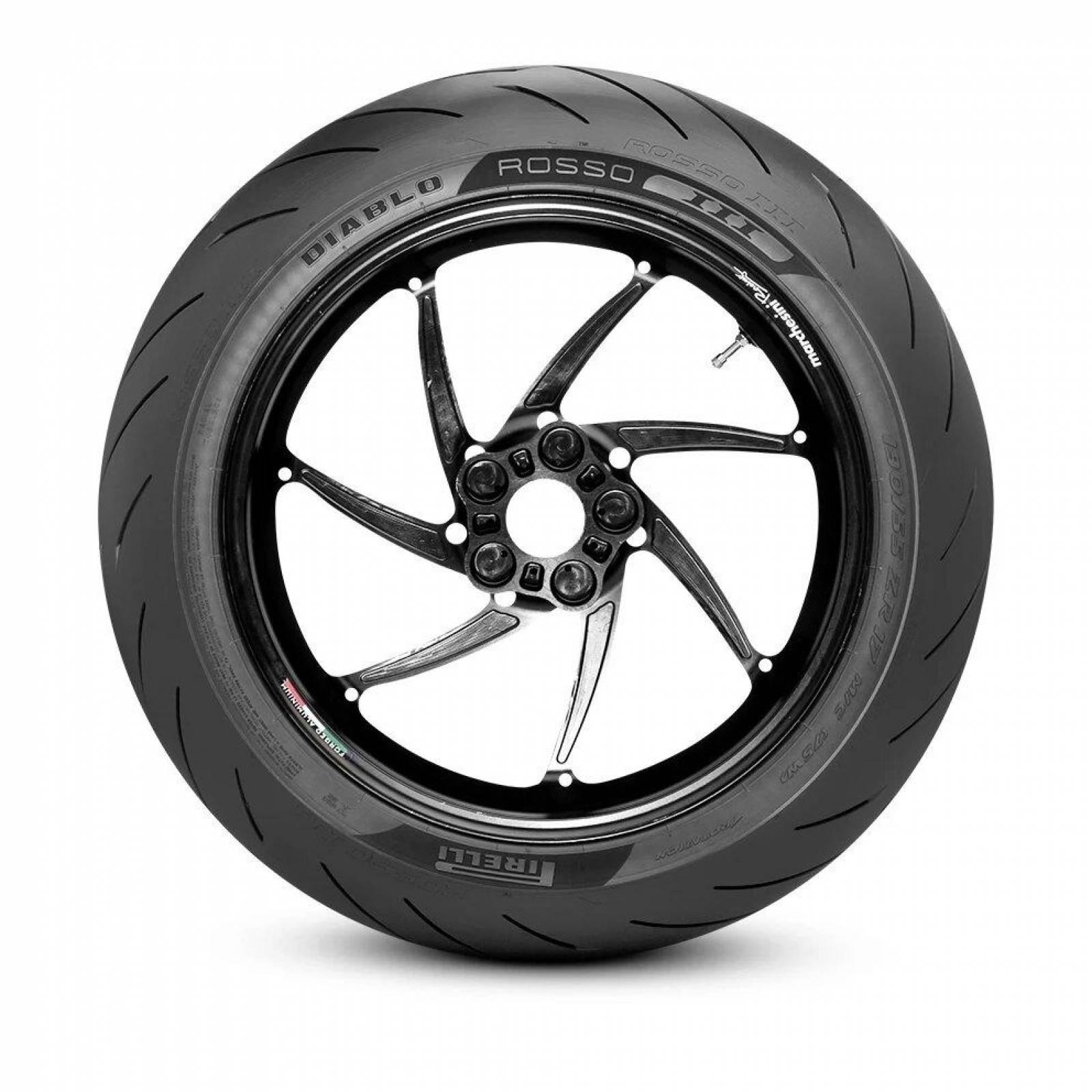 Llanta 120/70-17 moto tubeless 58W Diablo Rosso III Pirelli 
