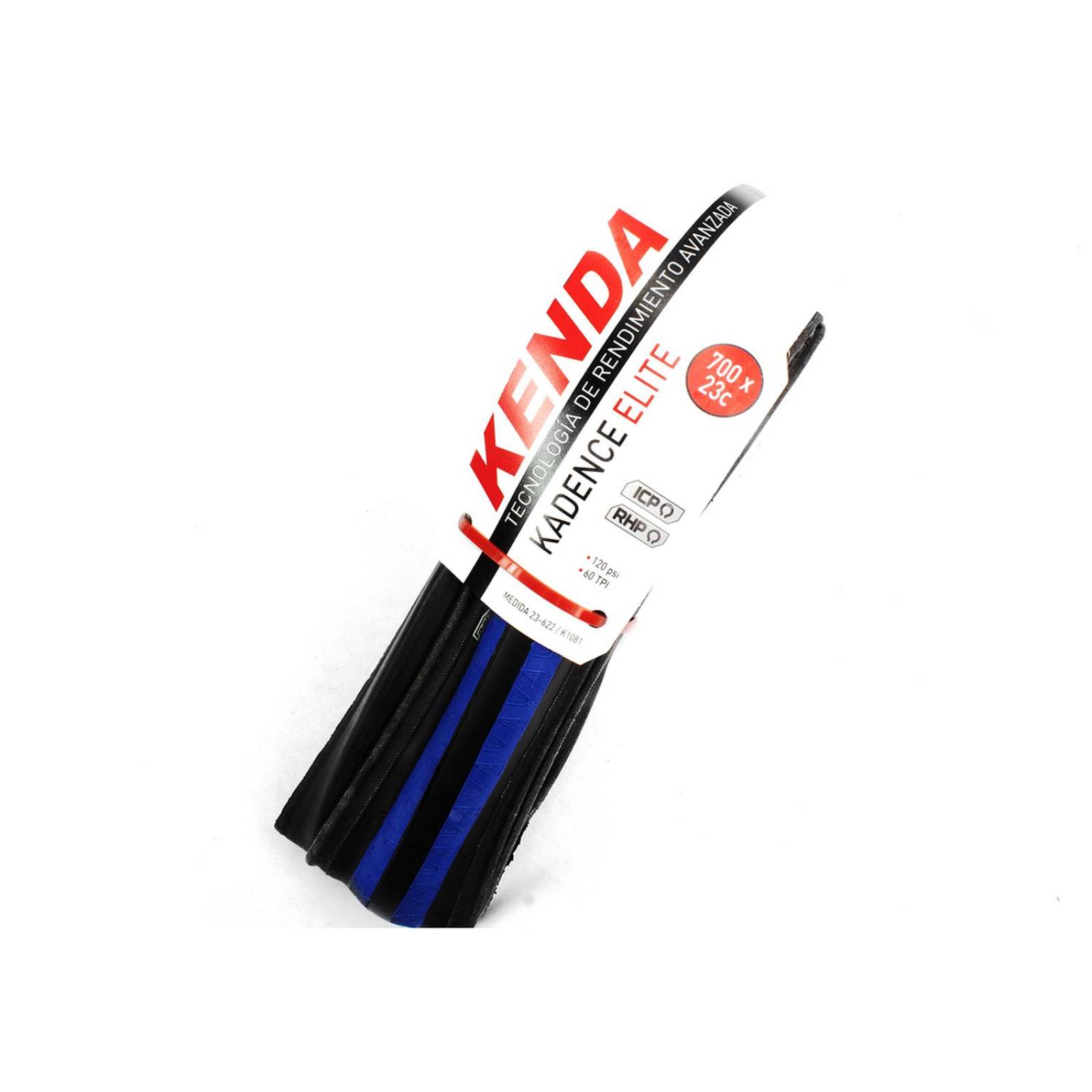 Llanta para bicicleta R700 x23 azul Kadence K1081 Kenda 