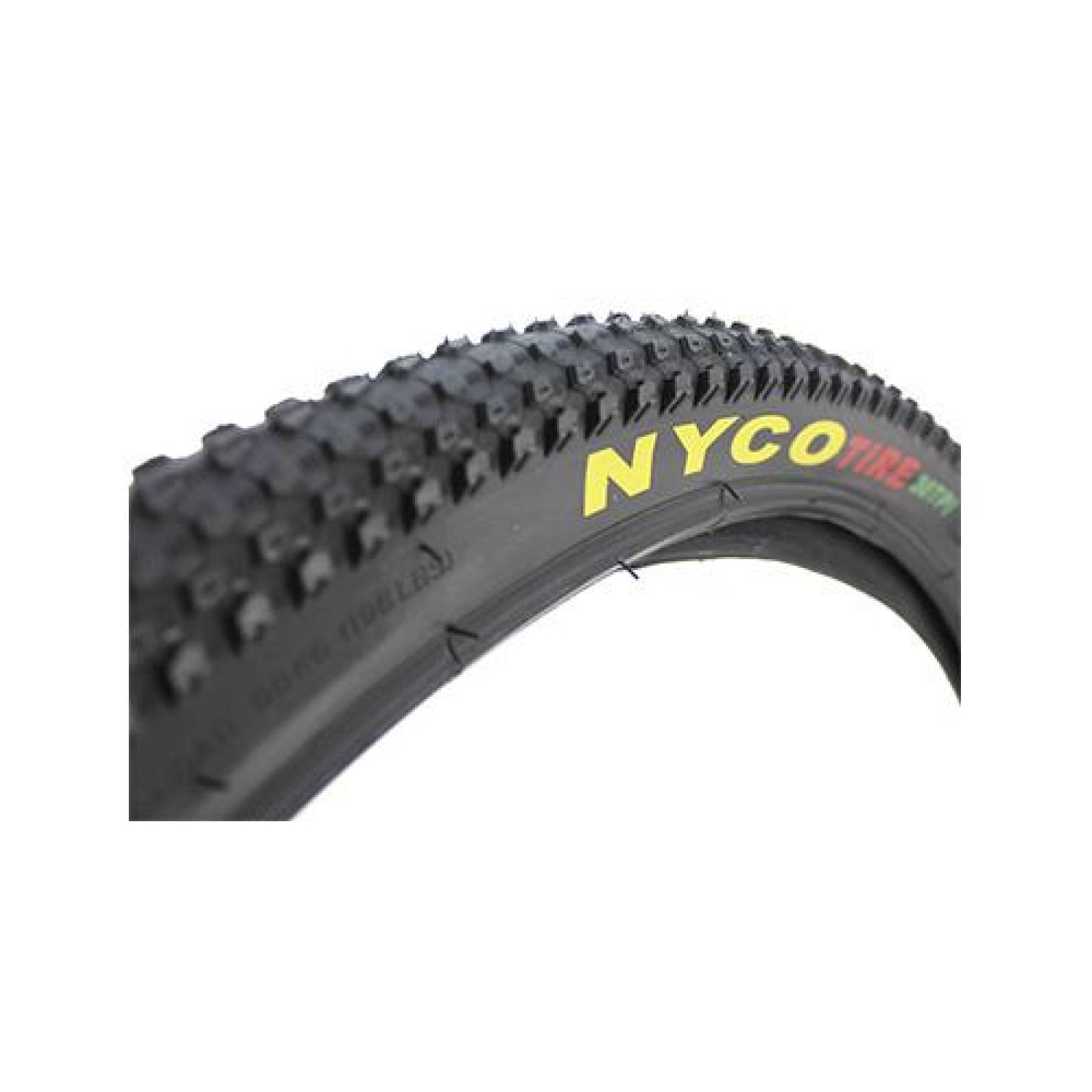 Llanta para bicicleta R26 x2.125 negra HY028 Nyco 