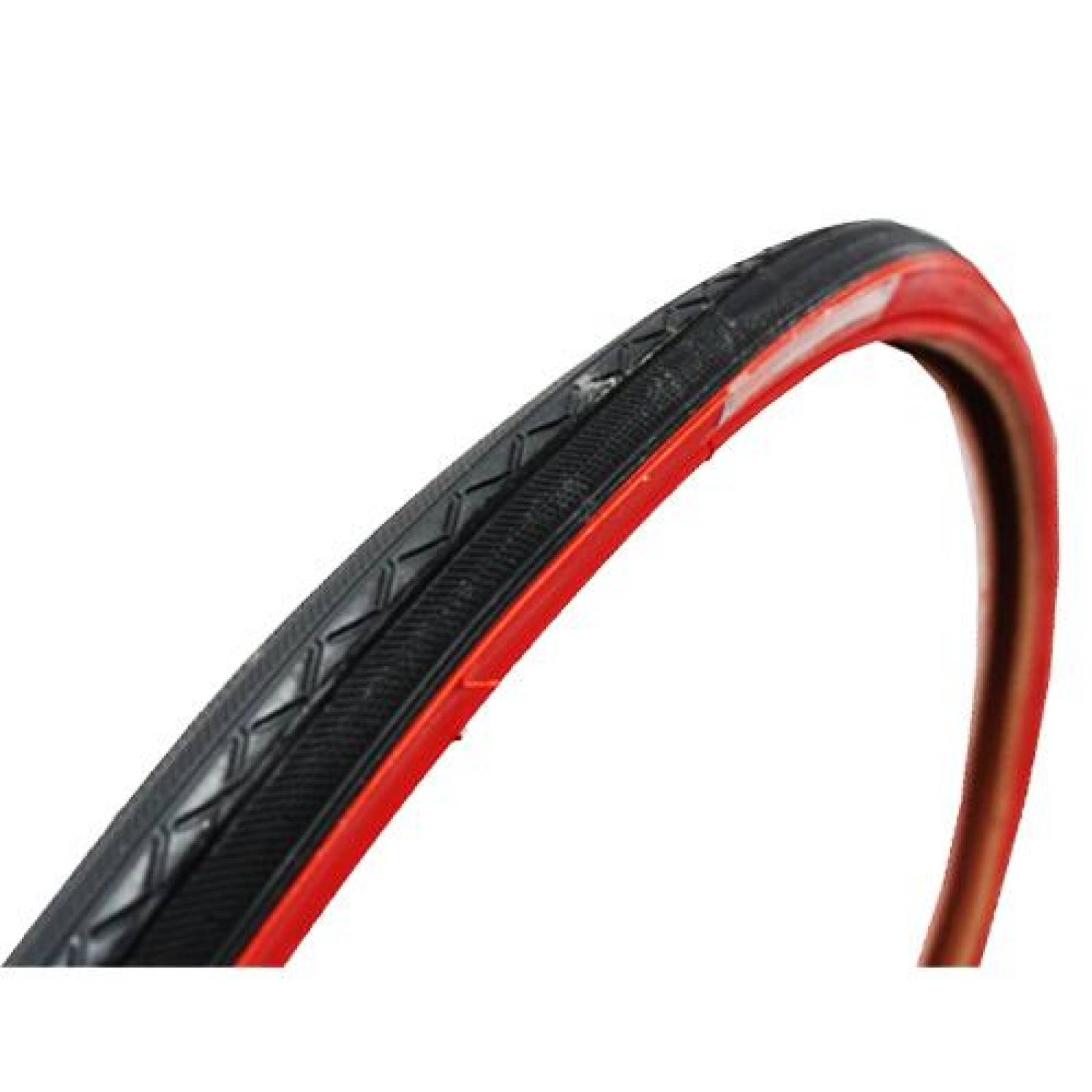 Llanta para bicicleta R700 x25 negra rojo WRT P1076 Wanda