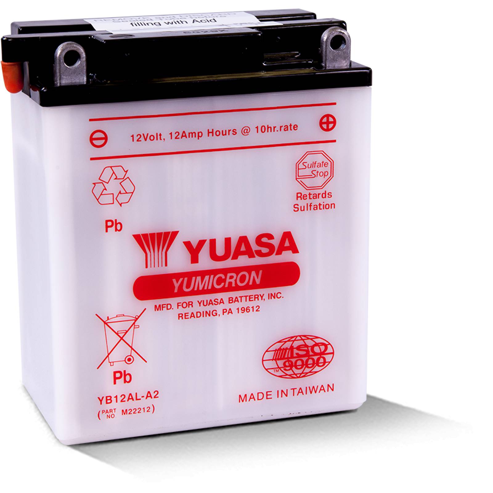 Bateria Yuasa YB12AL-A2 Taiwan