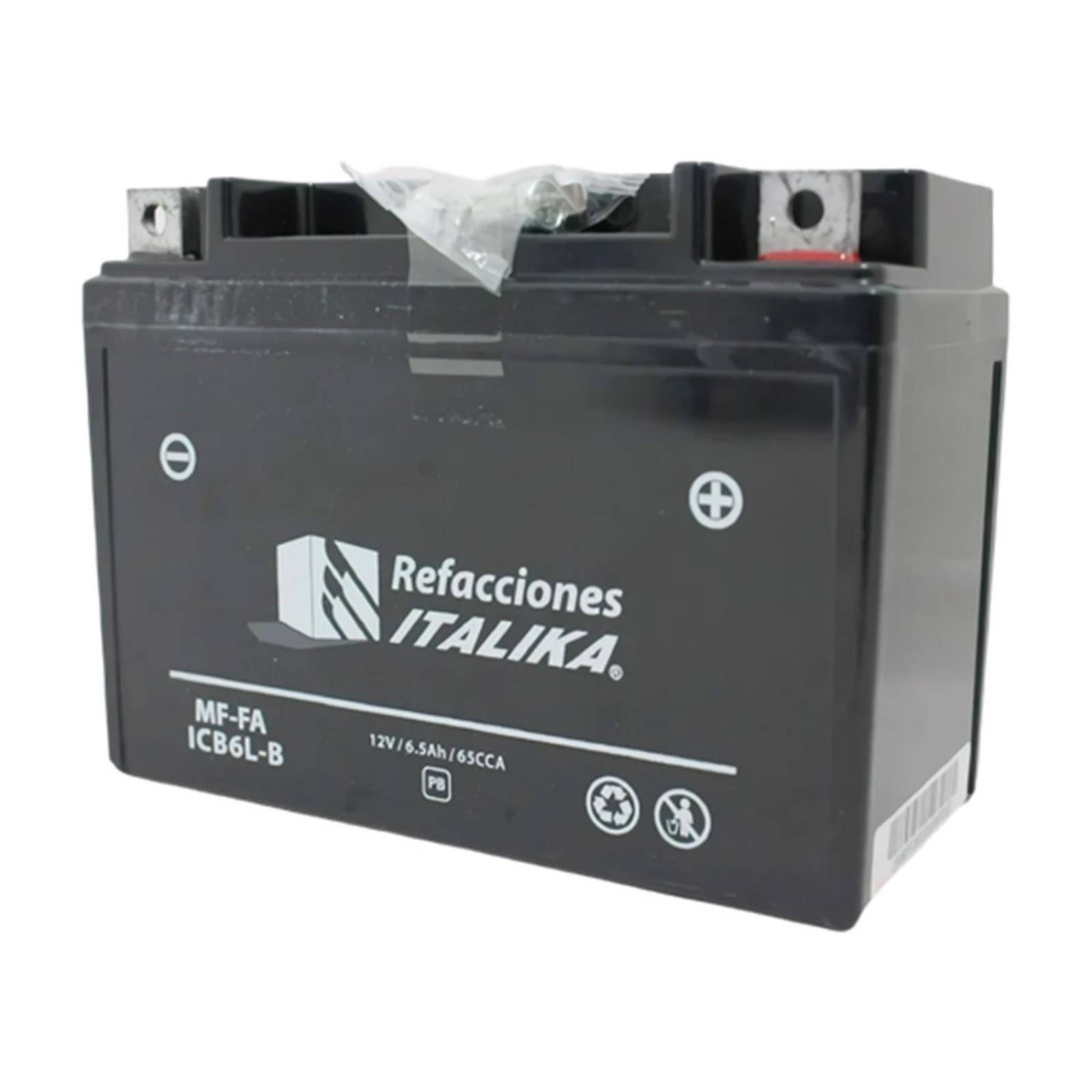 Bateria Motocicleta YB6L - B Italika 
