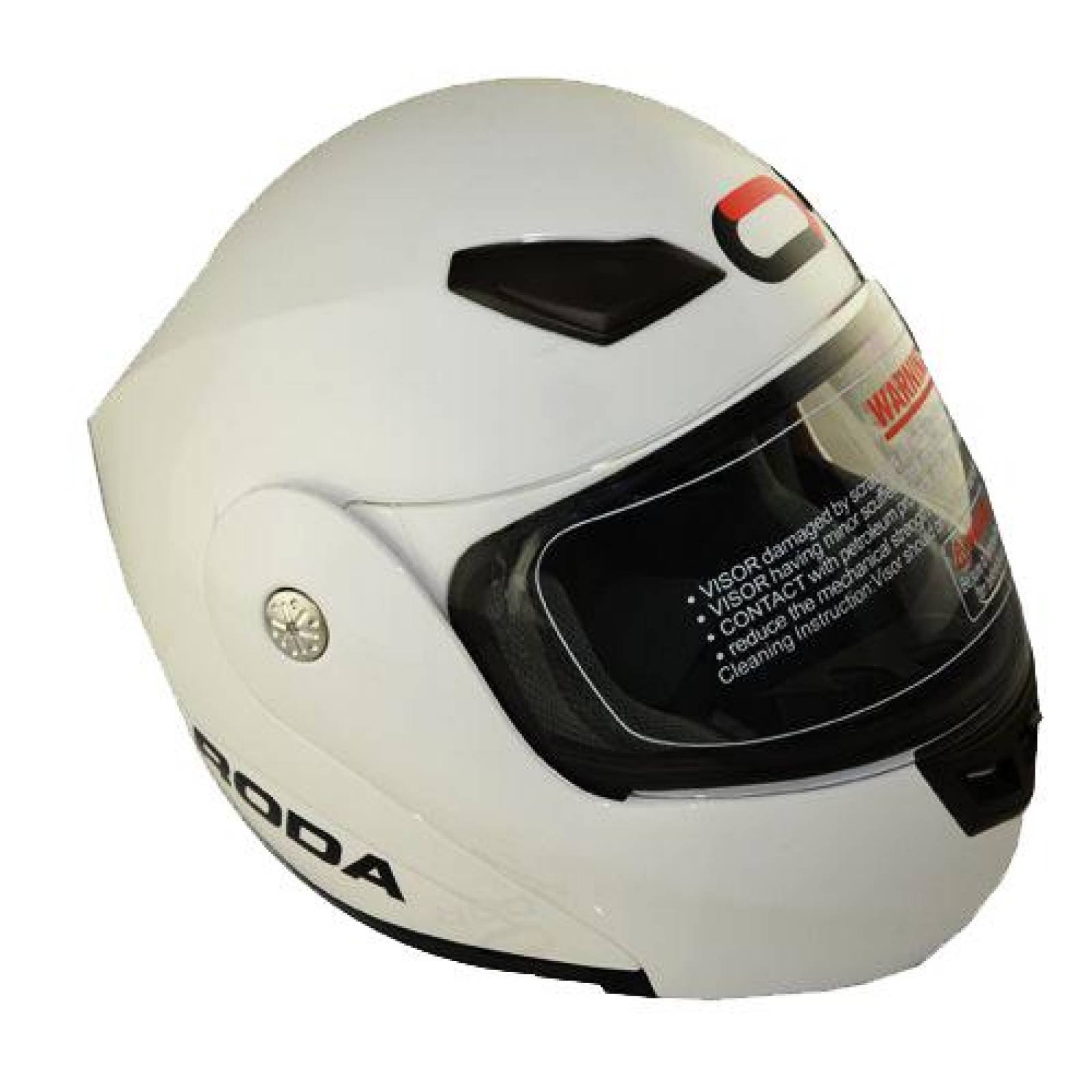 Casco Roda Deliver Blanco G Abatible 