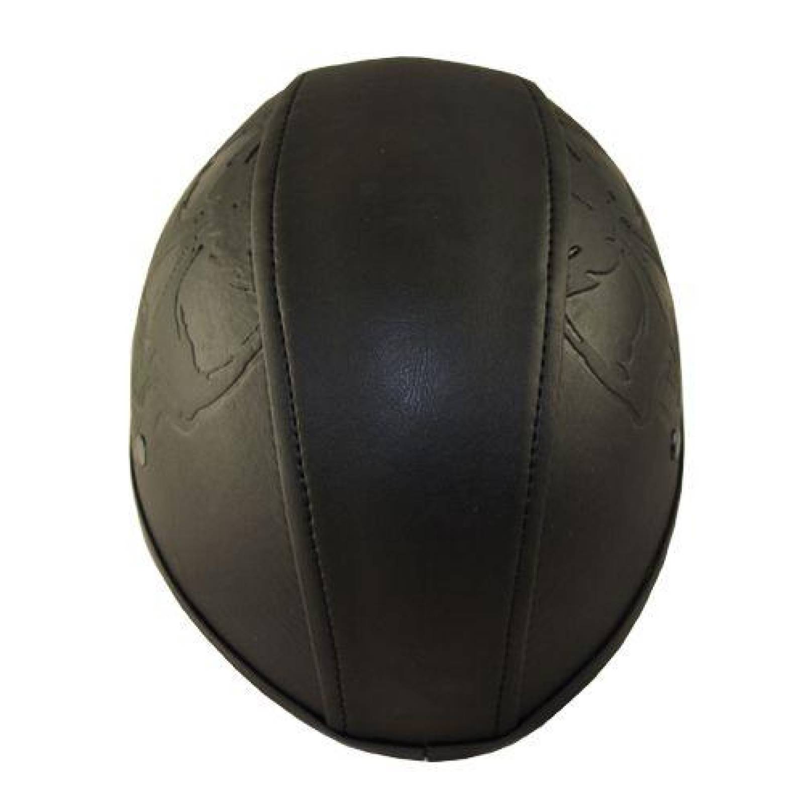 Casco Harley Con Grabado Calavera (piel) L 