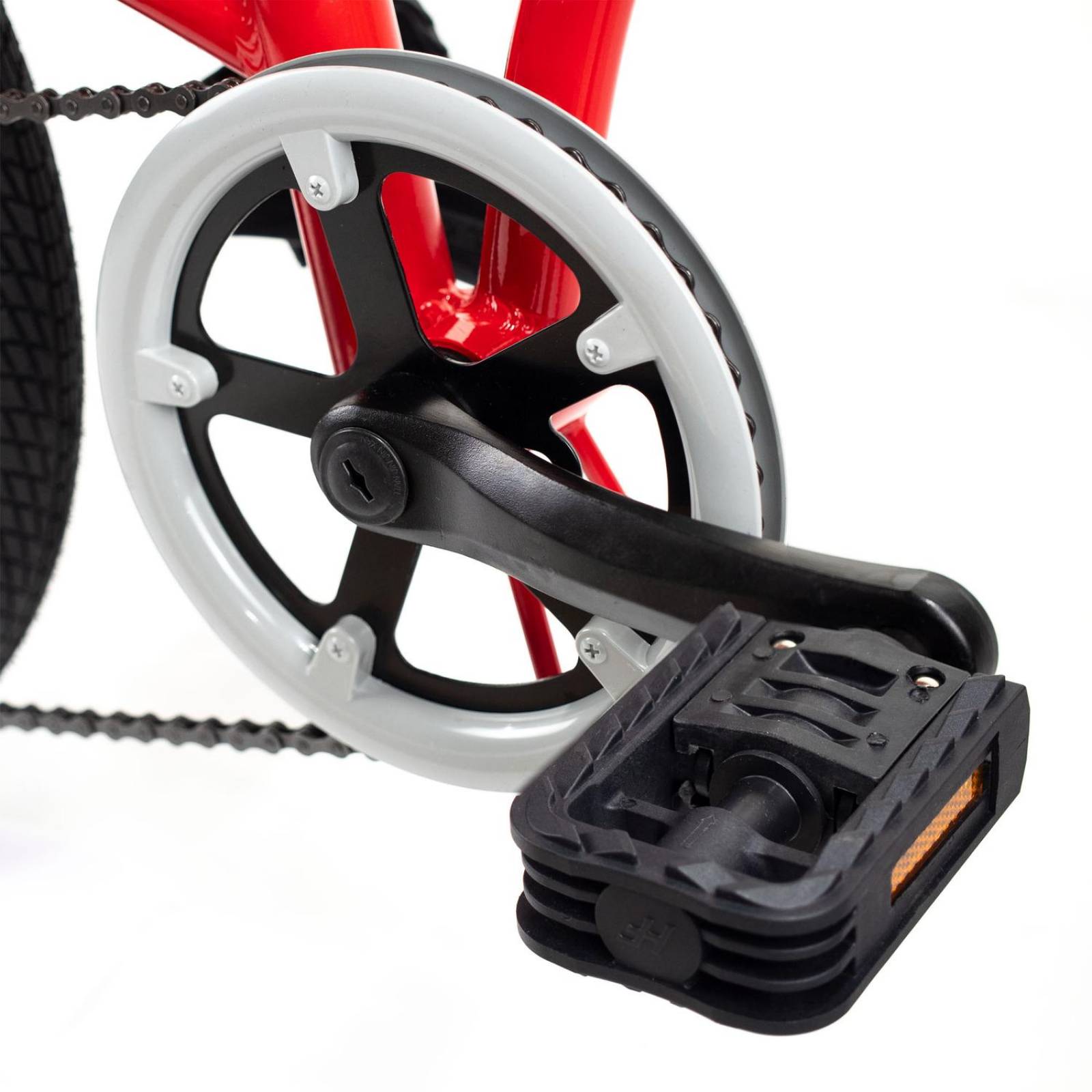 Bicicleta Plegable Rodada 20 Origami 1.1 Color Rojo Turbo 