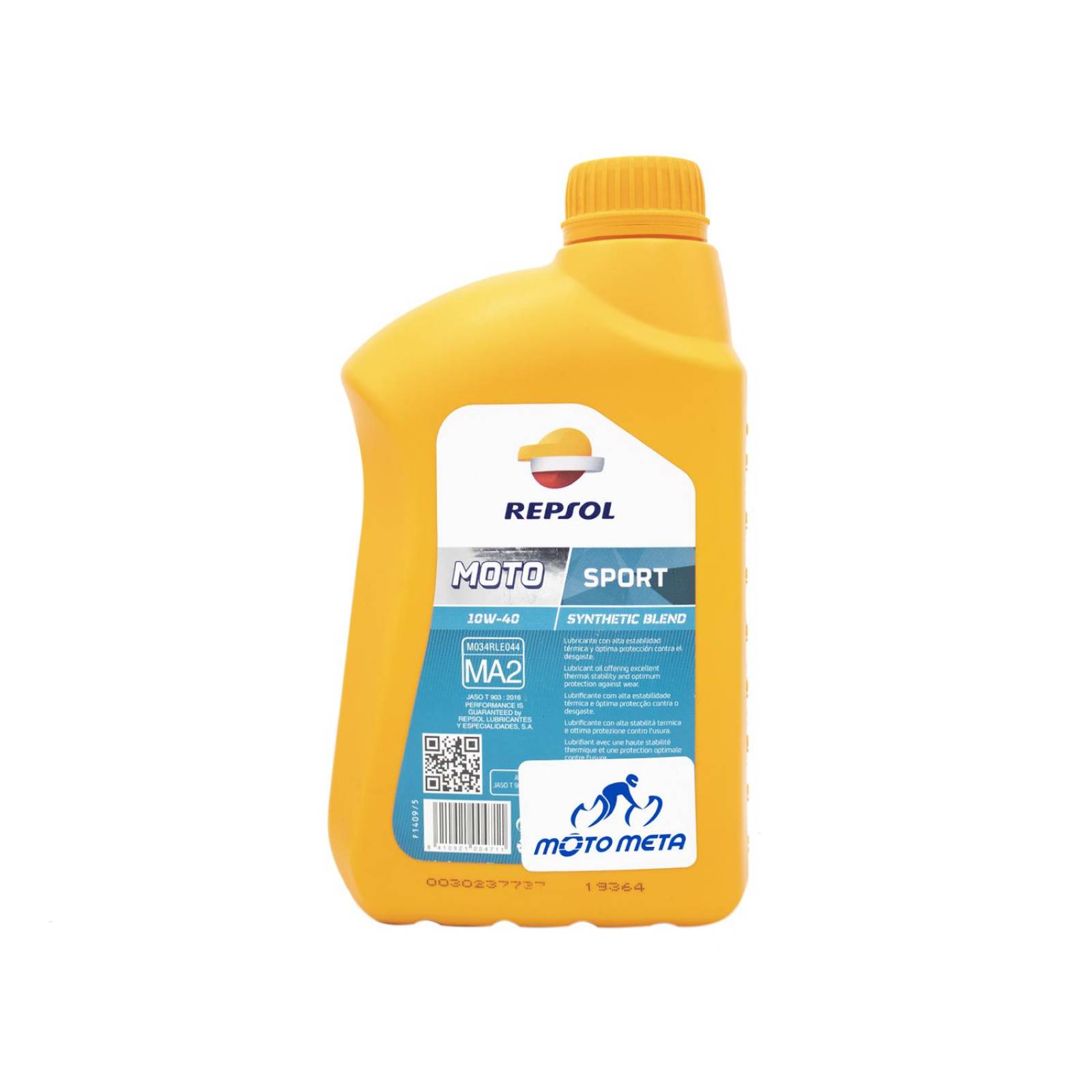 Aceite 4t-1l 10w4 Semisintetico Motosport Repsol 