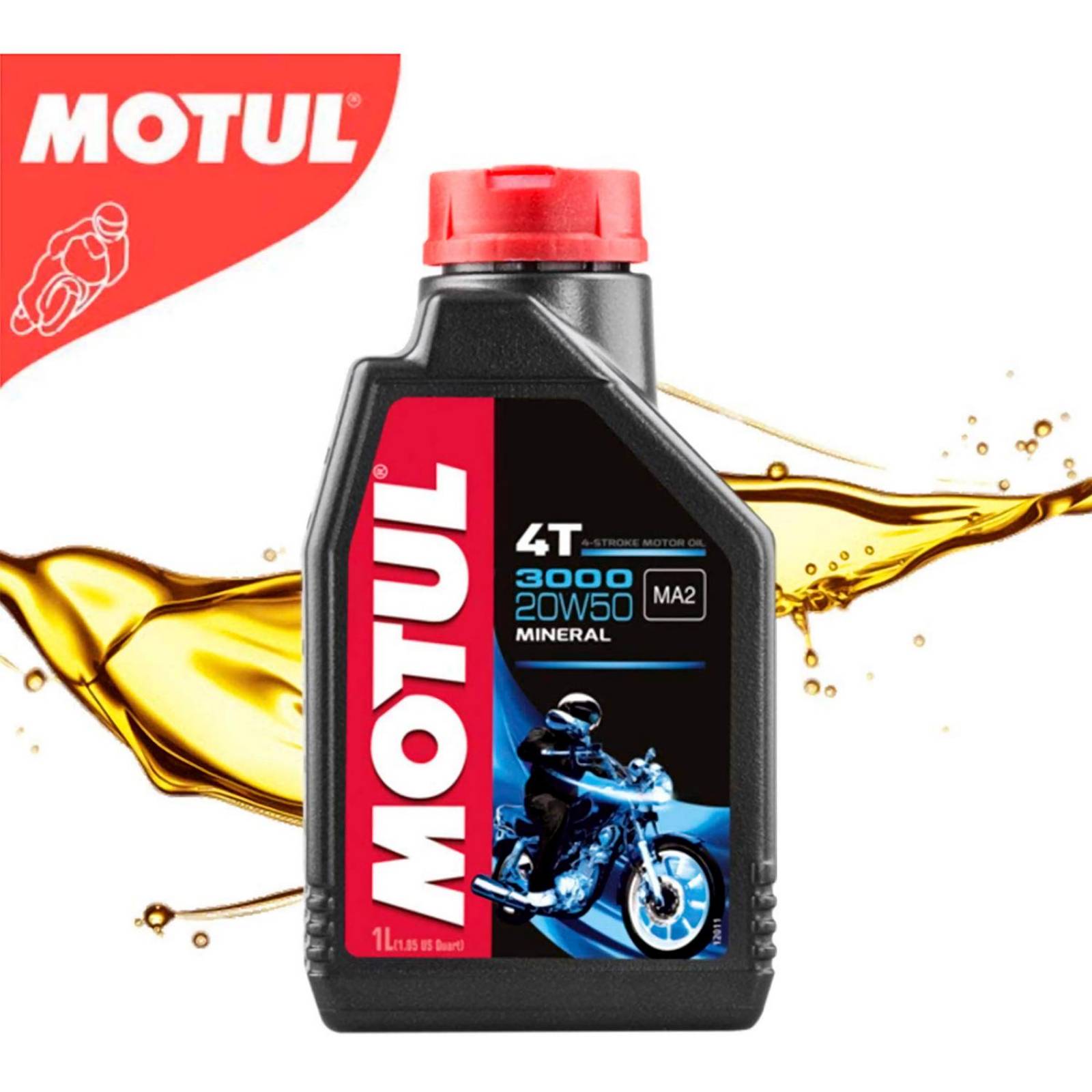 Aceite 4t-1l 20w 50 3000 Motul