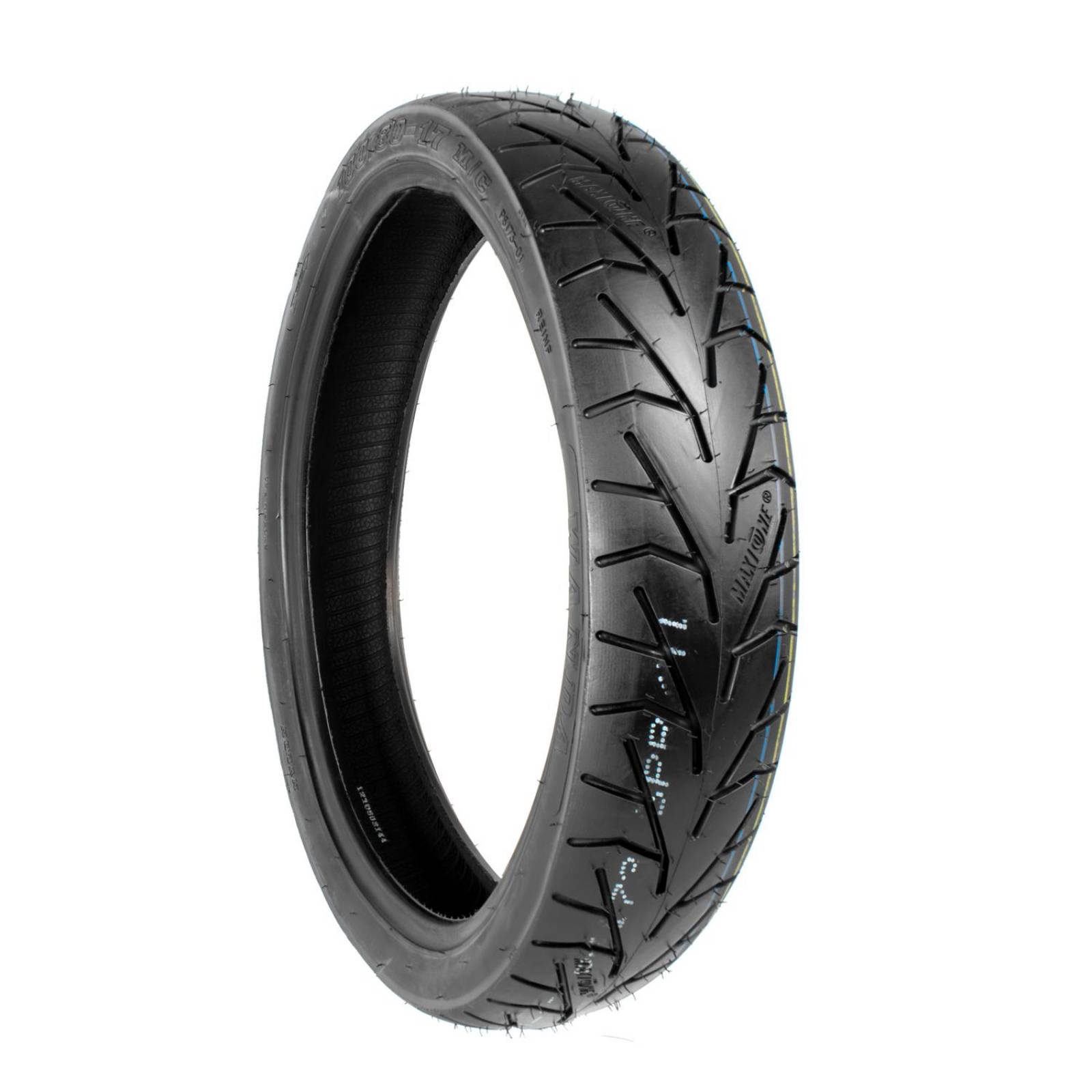 Llanta 100/80-17 para Moto Motocicleta 58P Tubeless Uso sin Camara Motometa 