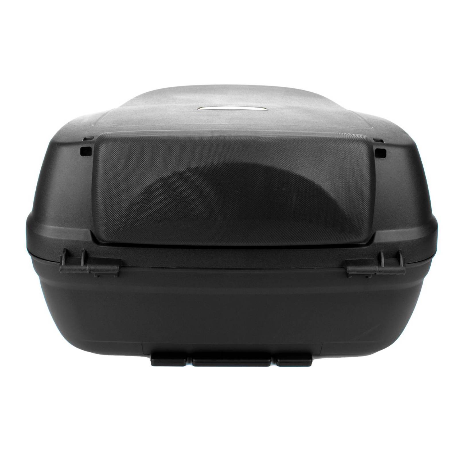 Caja para moto Kinlley maletero cajuela top case 40 litros 2 cascos con respaldo 