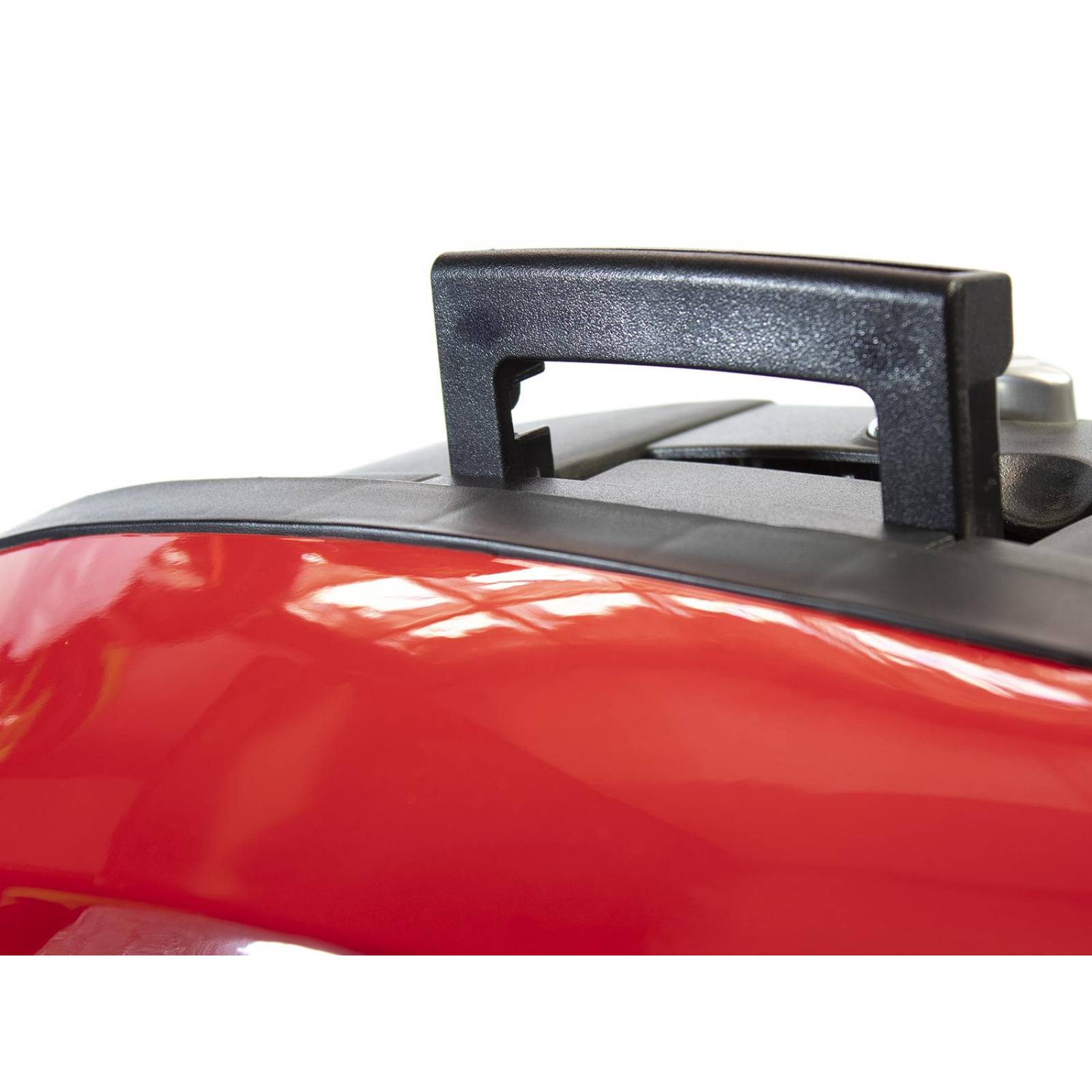 Alforjas Kinlley para moto rigidas laterales rojo negro 37 litros 2 piezas 