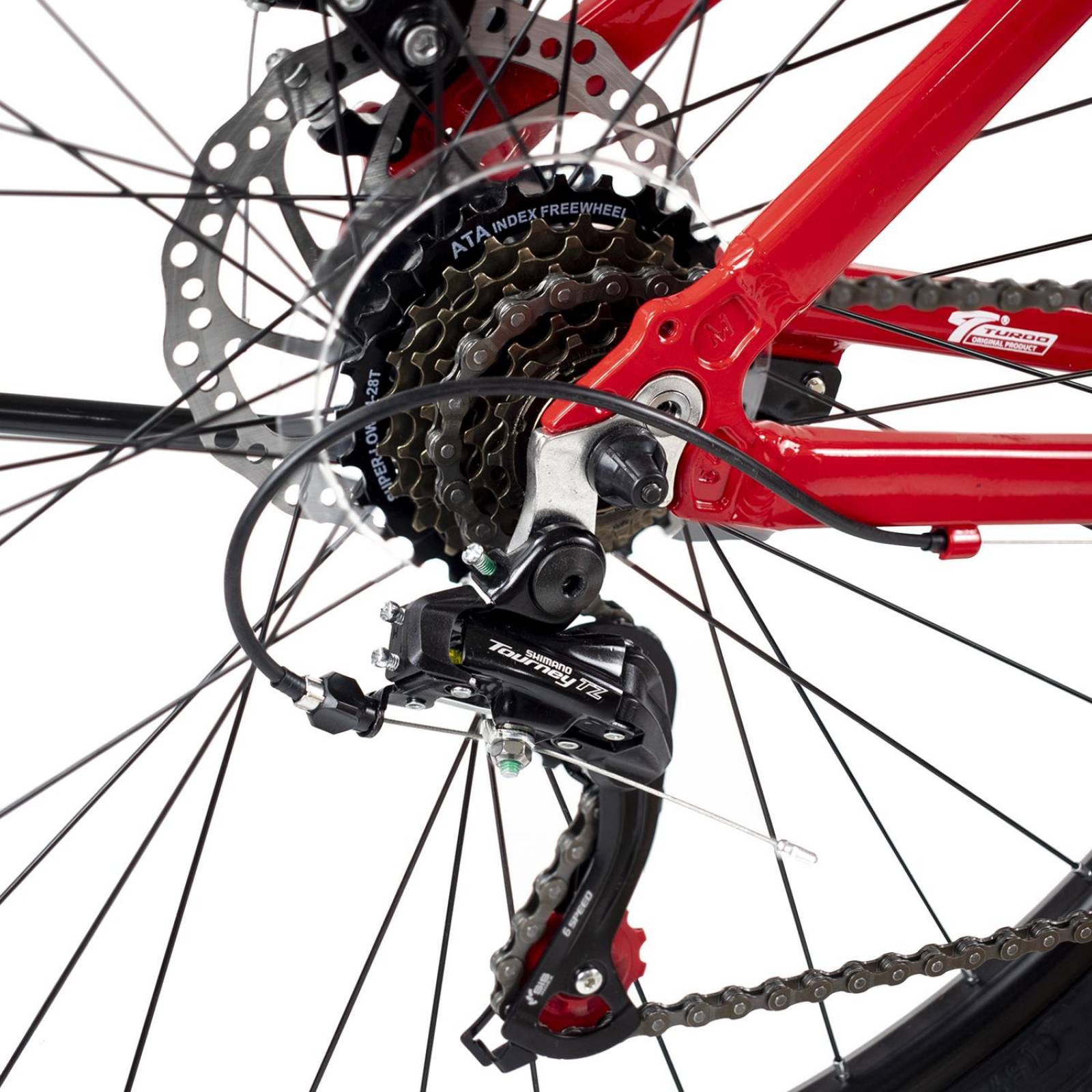Bicicleta de Montaña R29 TX 900 Aluminio Rojo Turbo 