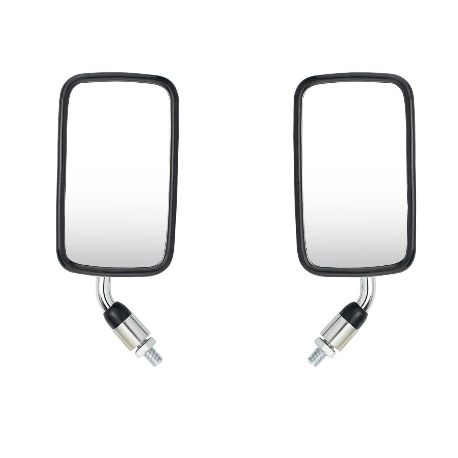 Espejo Cromado Chopper Rectangular 