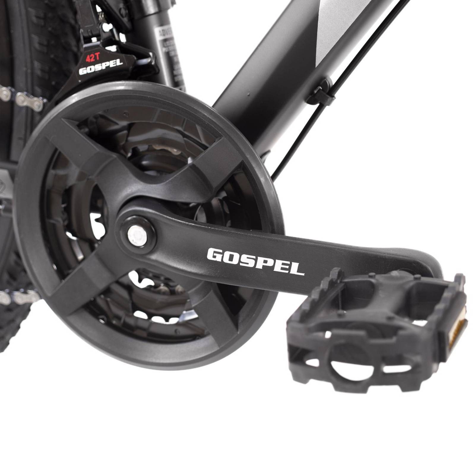 Bicicleta Montaña R29 24 Vel Mujer Suspensión Violeta Gospel 