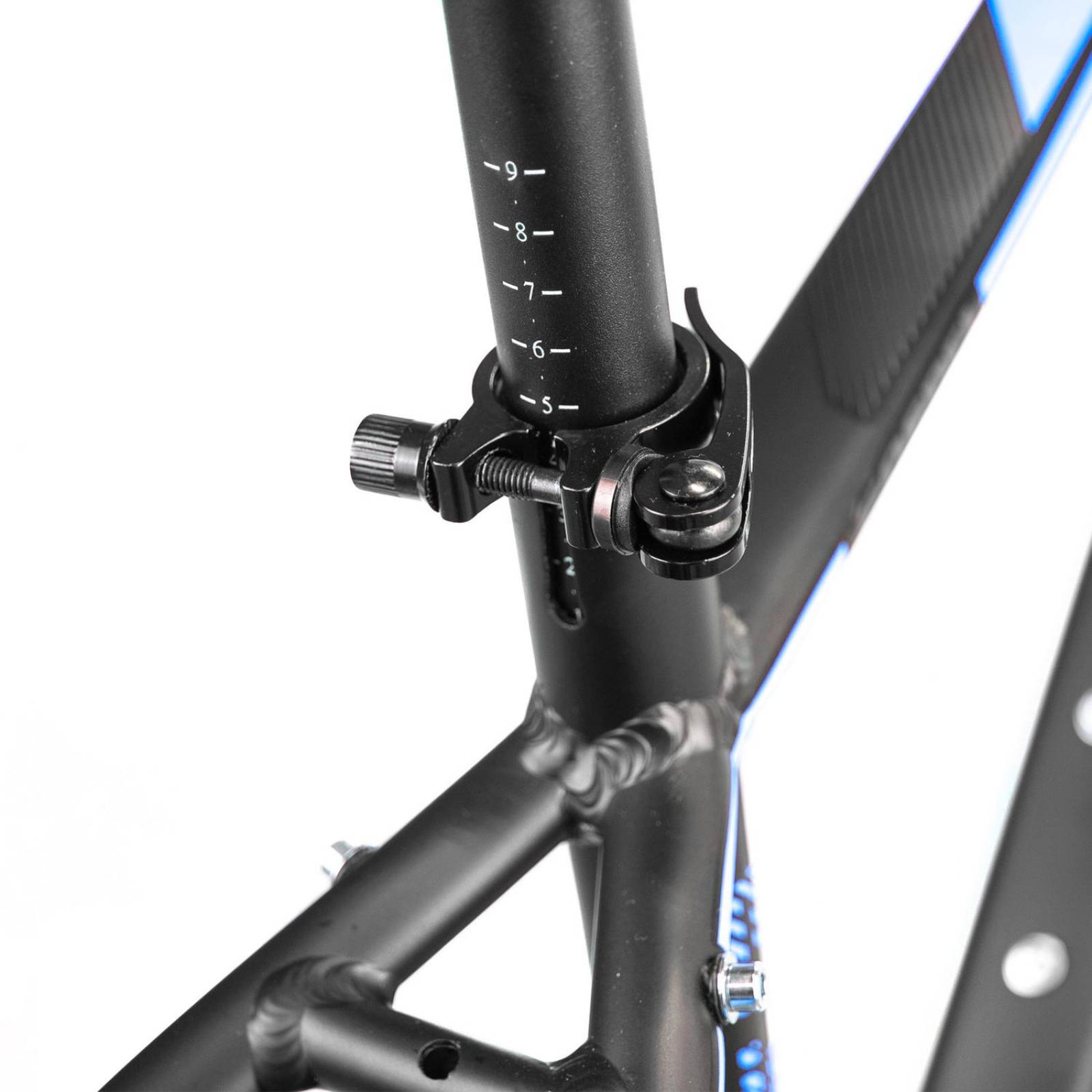 Bicicleta Montaña Rodada 27.5 24 Vel Suspensión Gospel Azul 