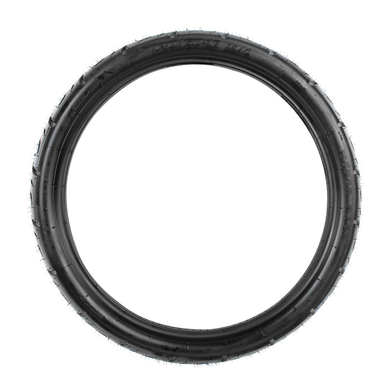 Llanta 140/60-17 para moto tubeless 69P MR127 Motometa 