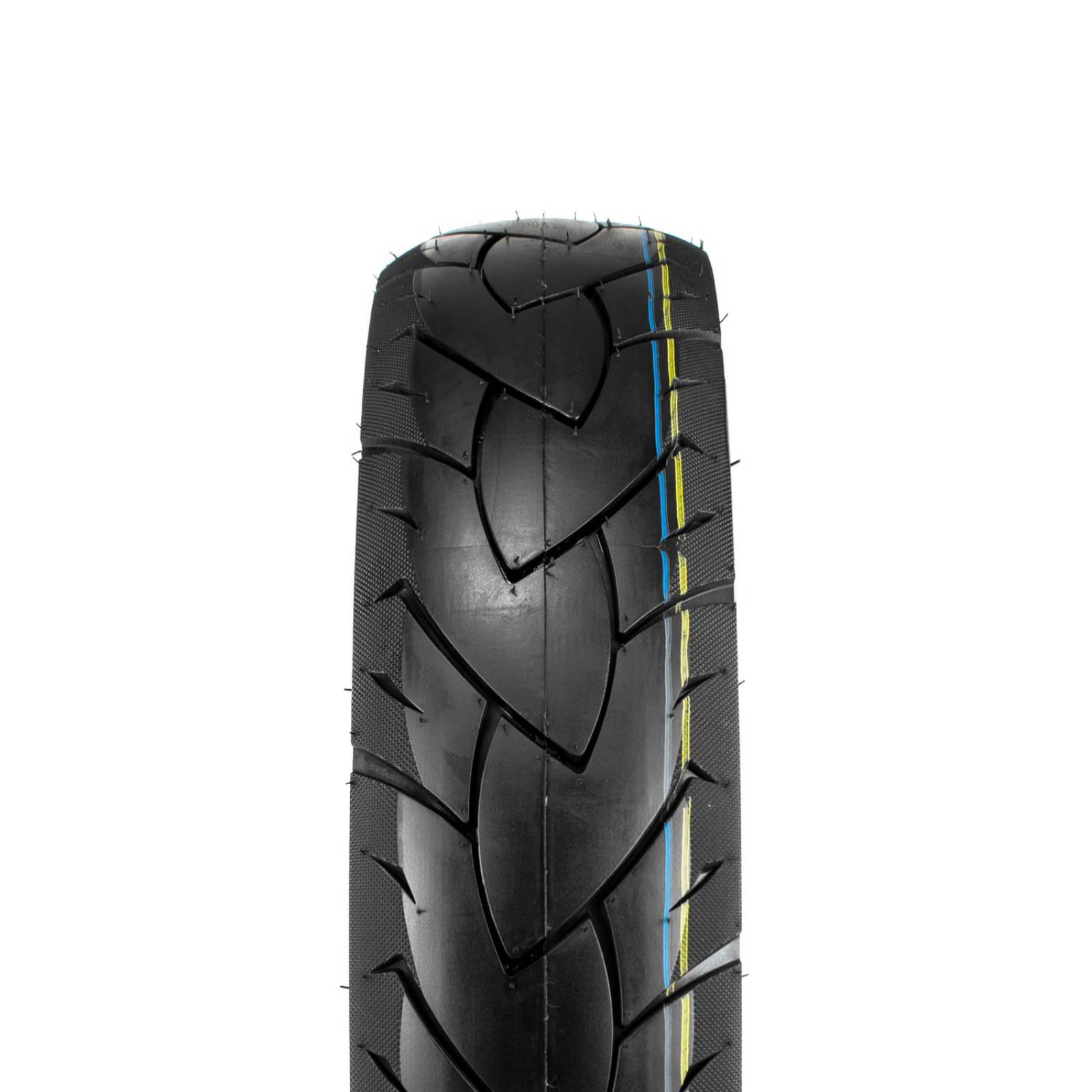 Llanta 120/80-17 para moto tubeless 67S P6210 Motometa 