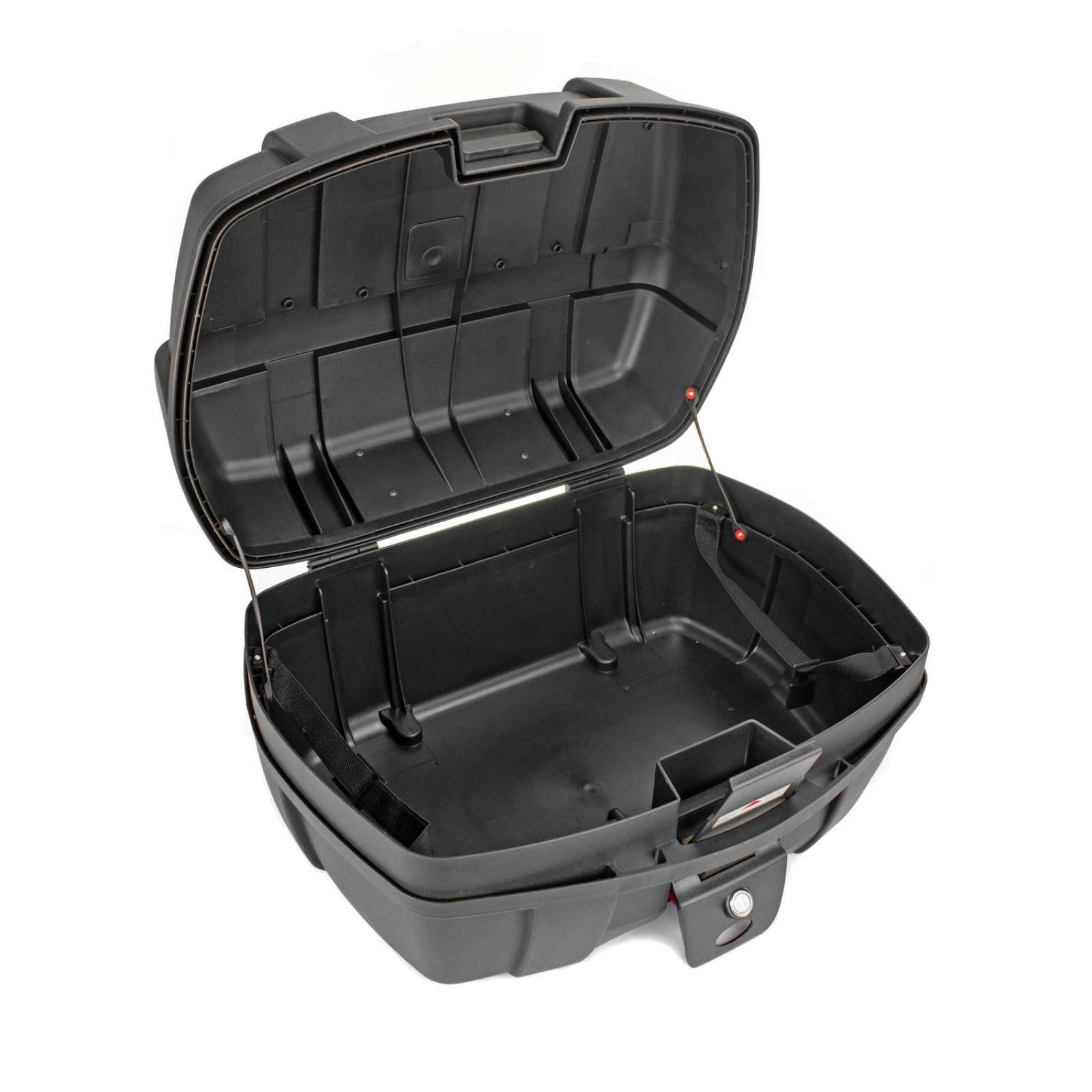 Caja Maletero Cajuela Para Moto 47 Litros Con Respaldo 