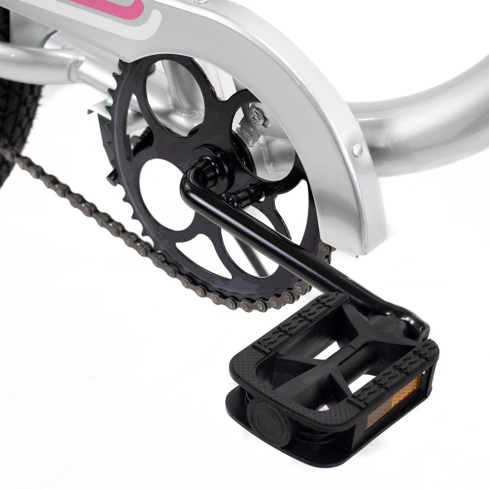 Bicicleta R24 para mujer urbana acapulco plata Turbo 