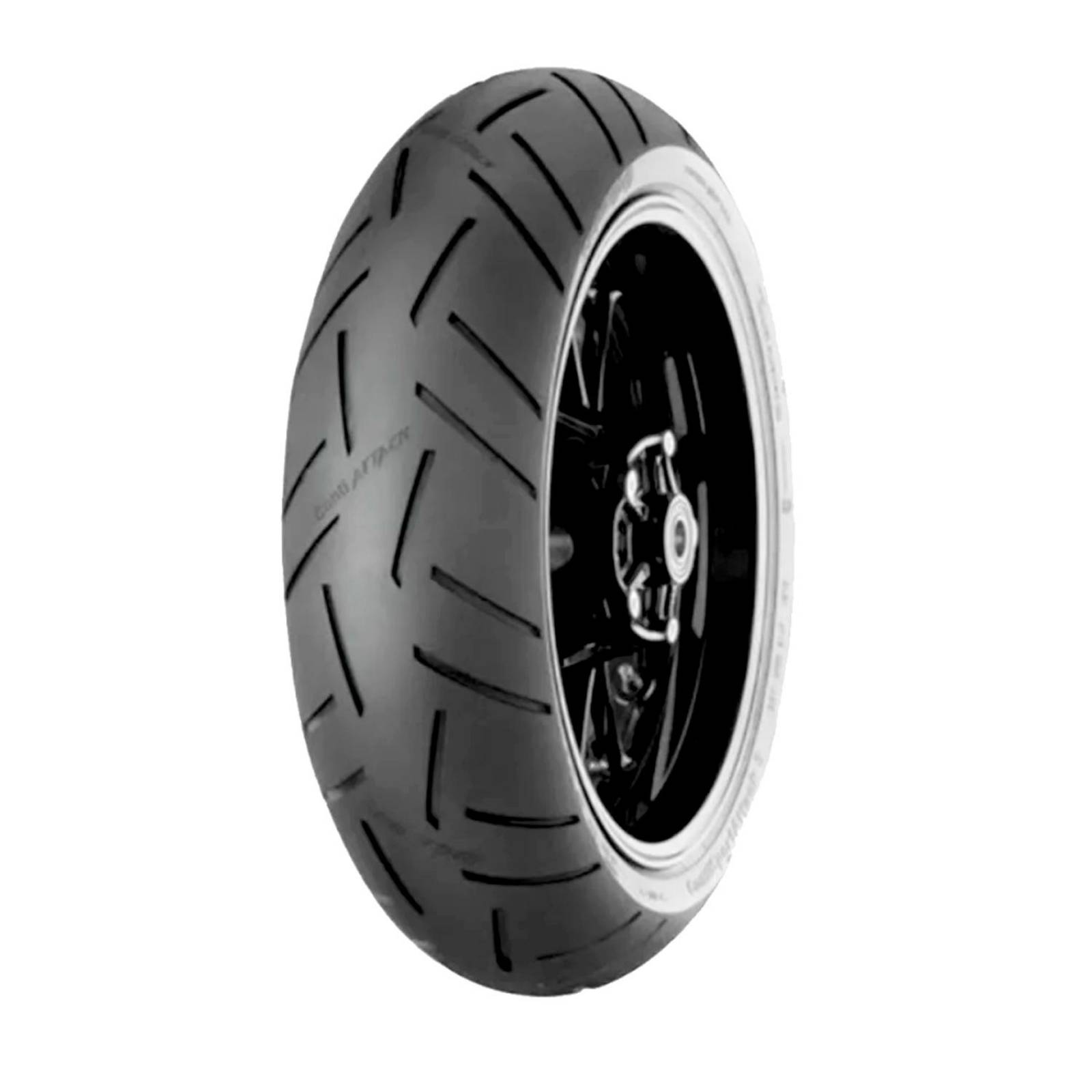 Llanta 190/55-R17 para moto tubeless 75W Sport Attack Continental 