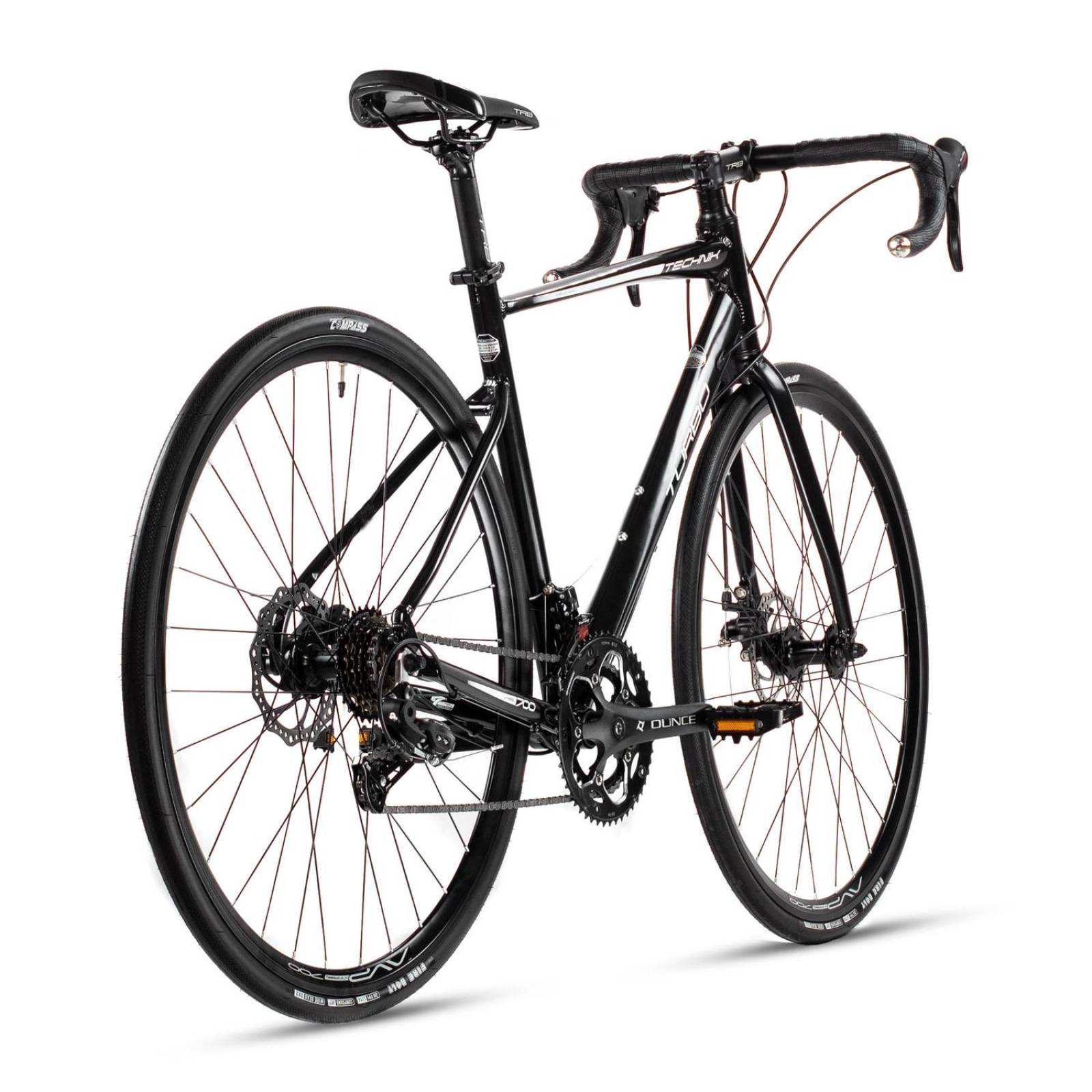 Bicicleta Ruta R700 Turbo Technik 14v Aluminio Disco Negro 