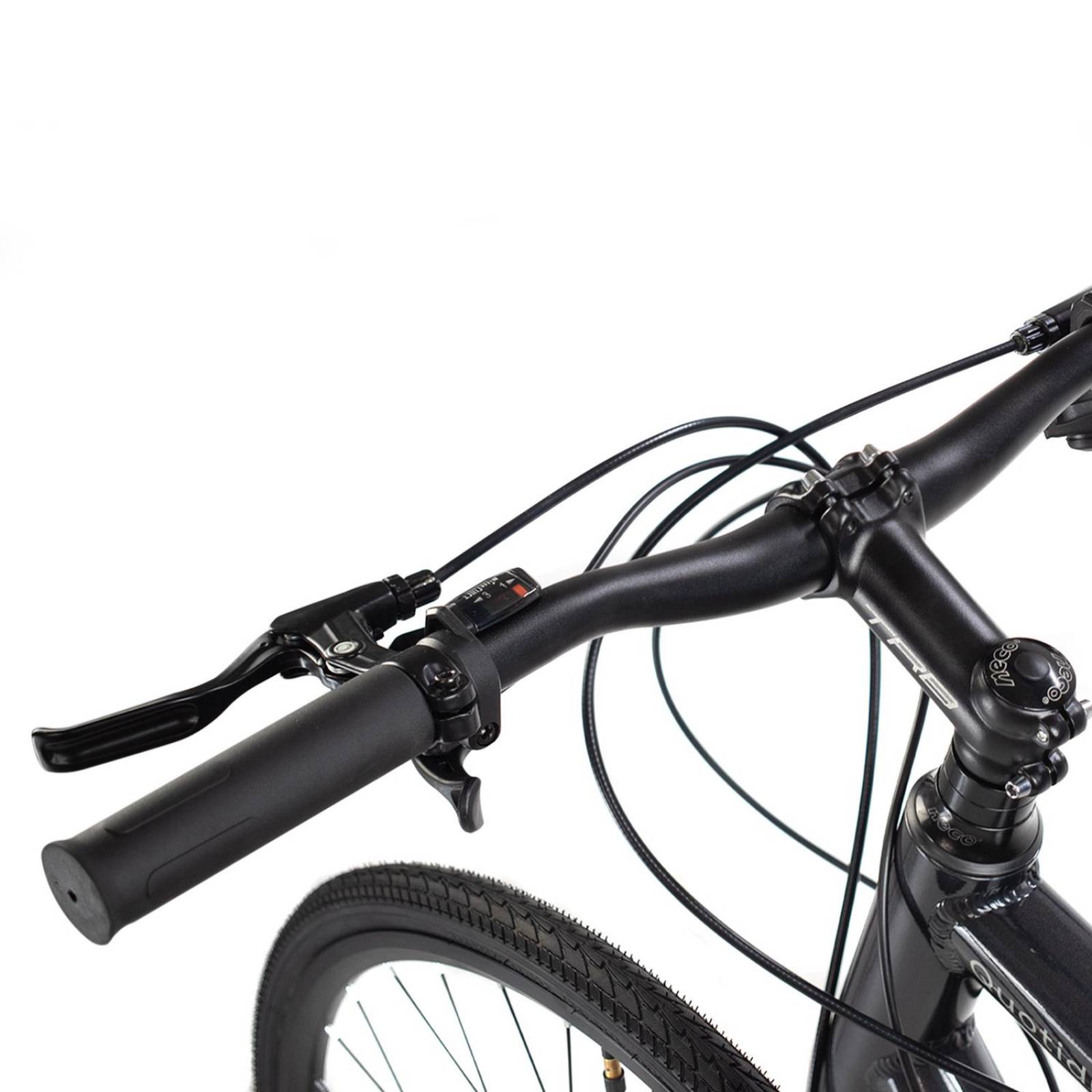 Bicicleta 700c Turbo Urban Quotidien 21v Disco Gris 