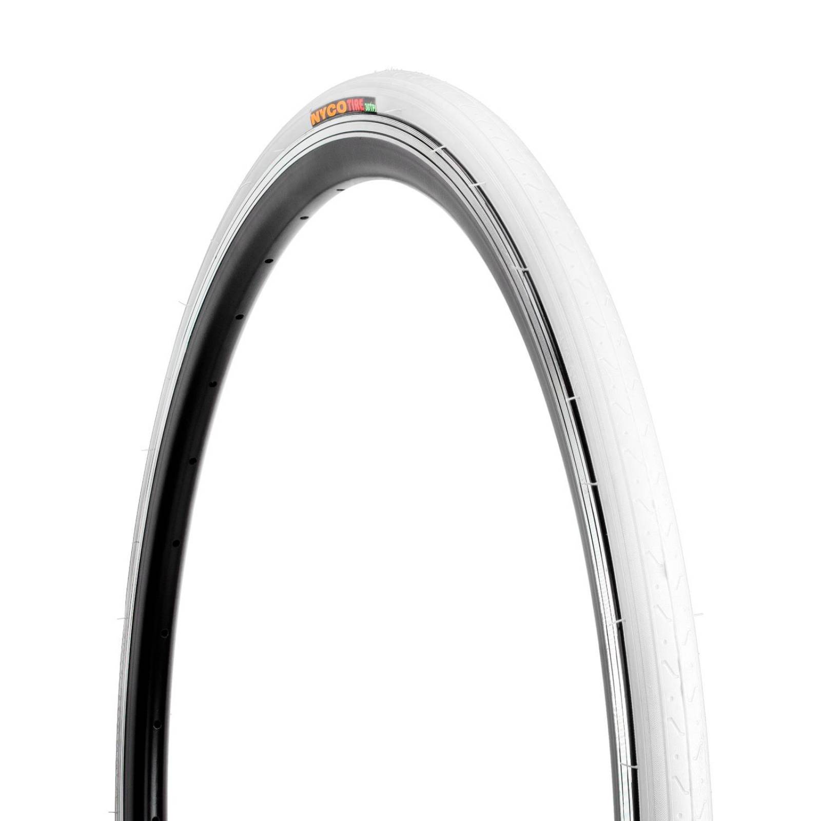 Llanta para bicicleta R700 x23 blanca HY031 Nyco 