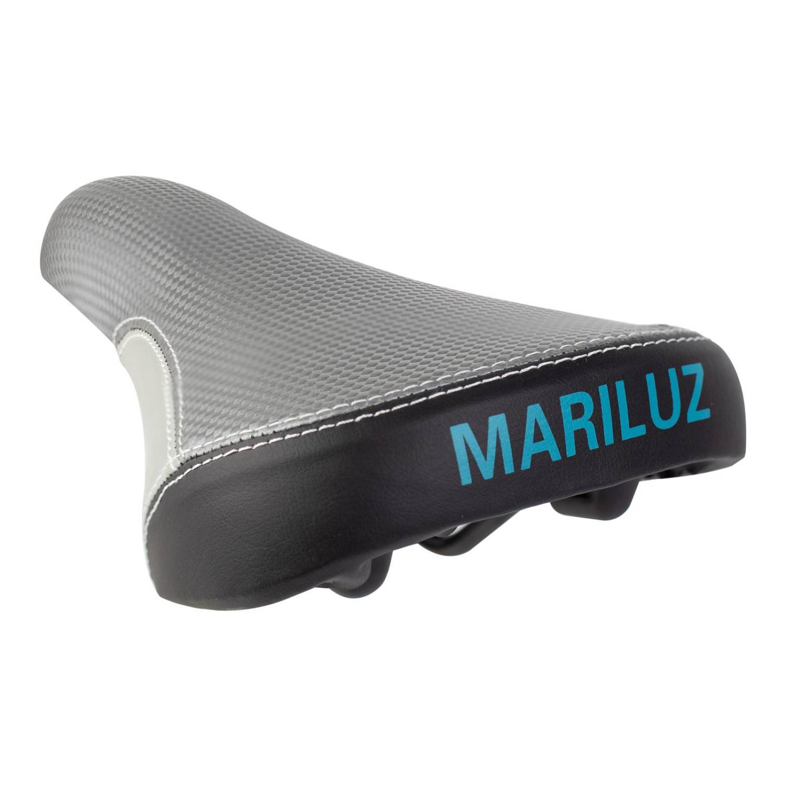 Asiento para Bicicleta BMX WL-7705 Gris Negro Blanco Cionlli 