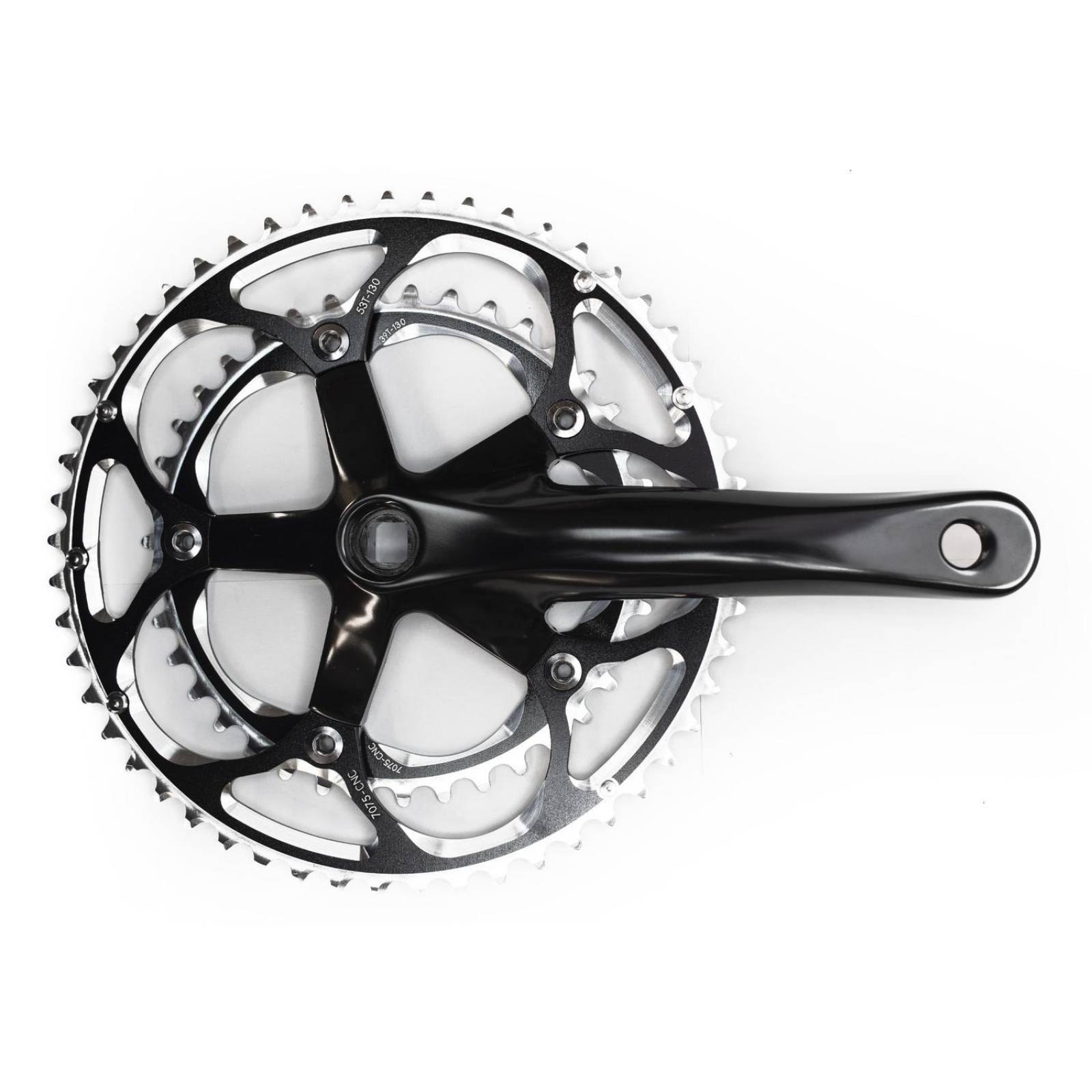 Doble multiplicacion de aluminio carrera 39/53 170mm 