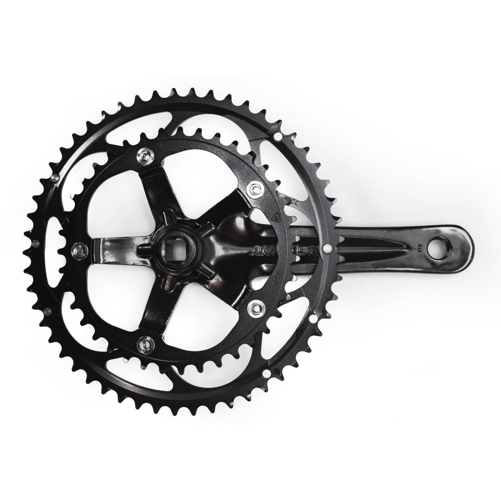 Doble multiplicacion de aluminio carrera 39/53 170mm 