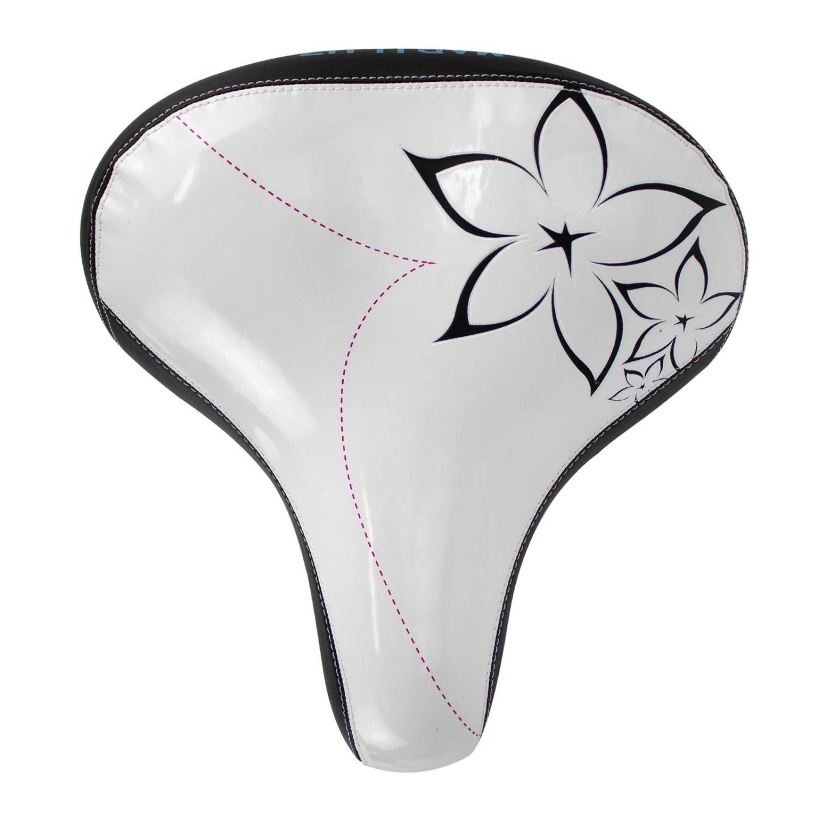 Asiento bicicleta mujer city bike blanco WL-6002-55 VEALEN 