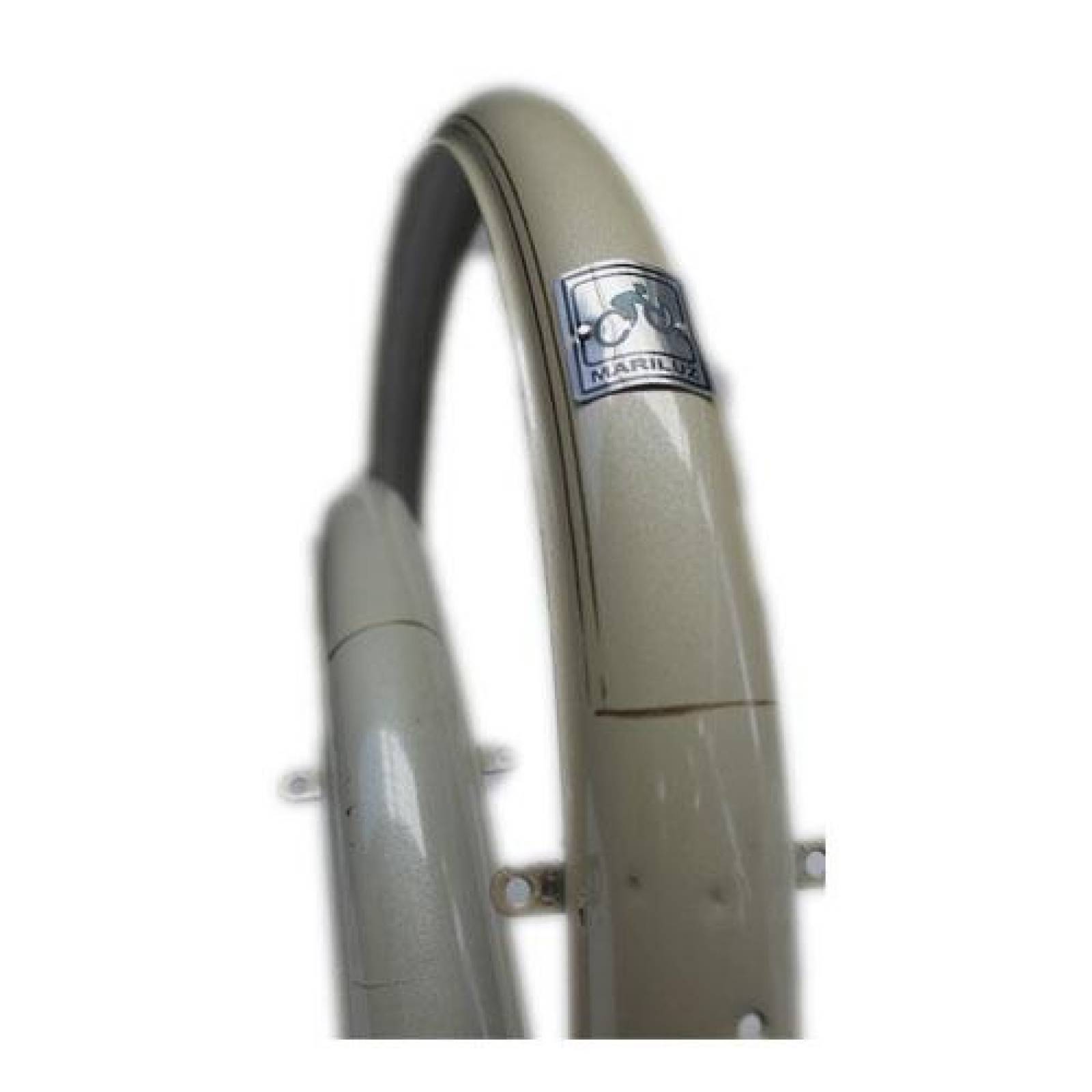 Salpicadera Bicicleta Rodada 26 x 1 3/8 Beige Mariluz 