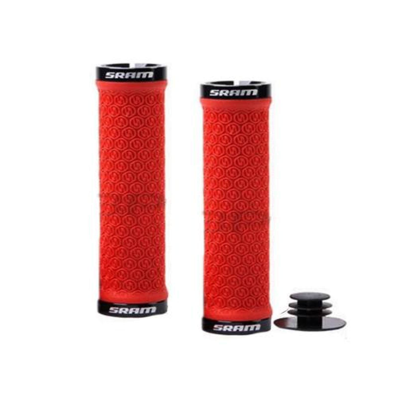 Puños Para Manubrio Rojo Locking Sram 