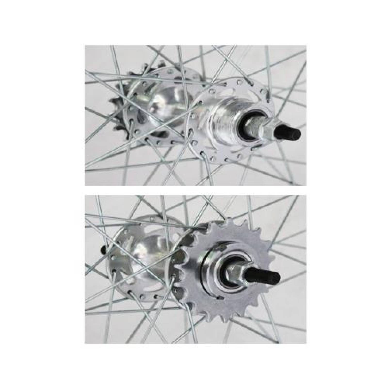 Juego Rines Bicicleta Rodada 28 x 36 H Aero Rojo Bicimex