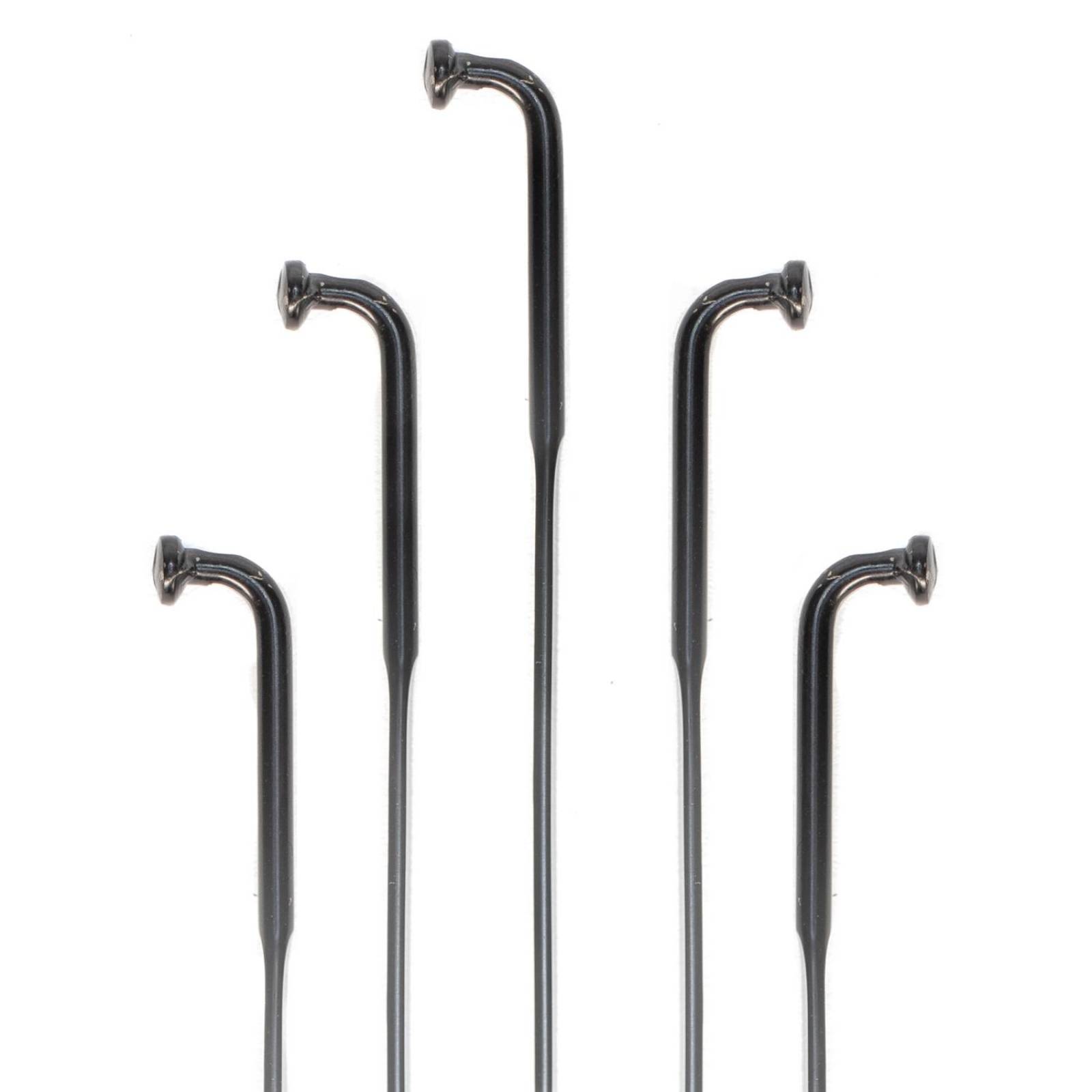 Rayos 14gx237mm Con Niple Flat Negros Para 26 Aero 